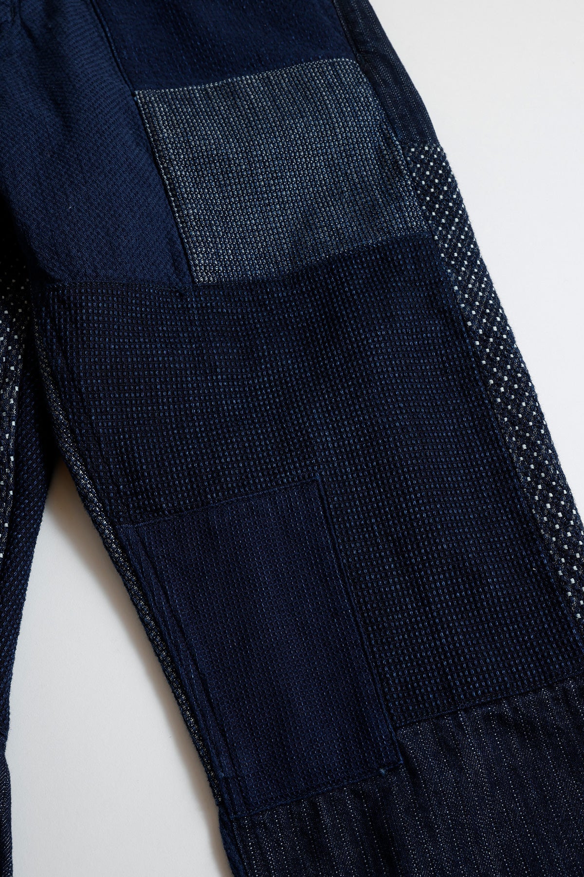 PATCHWORK PANTS RINSE