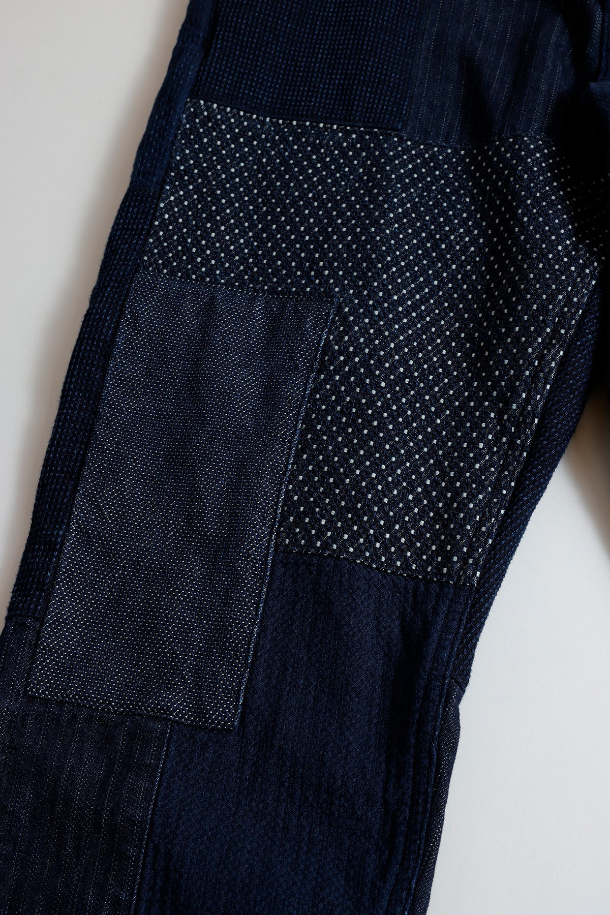 PATCHWORK PANTS RINSE