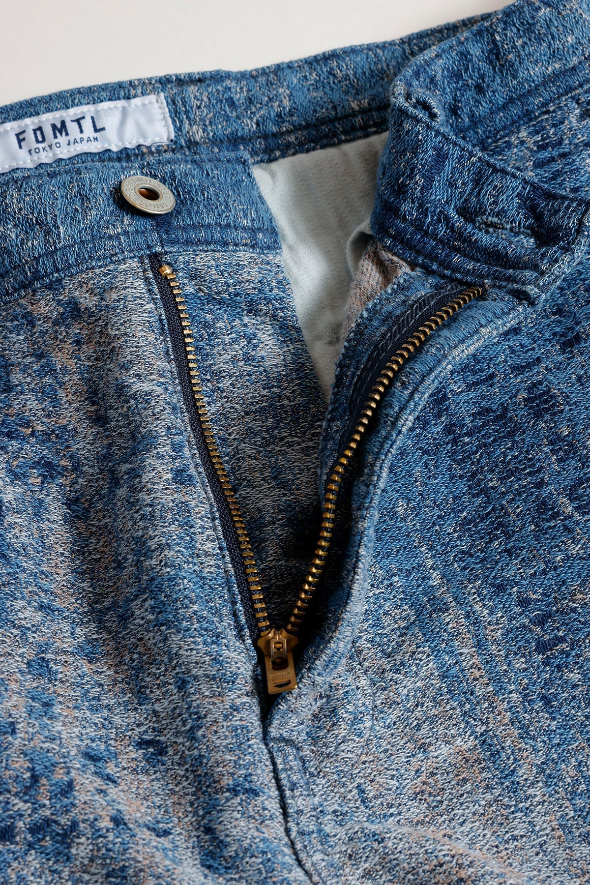 BORO JAQUARD WIDE PANTS 3YR WASH