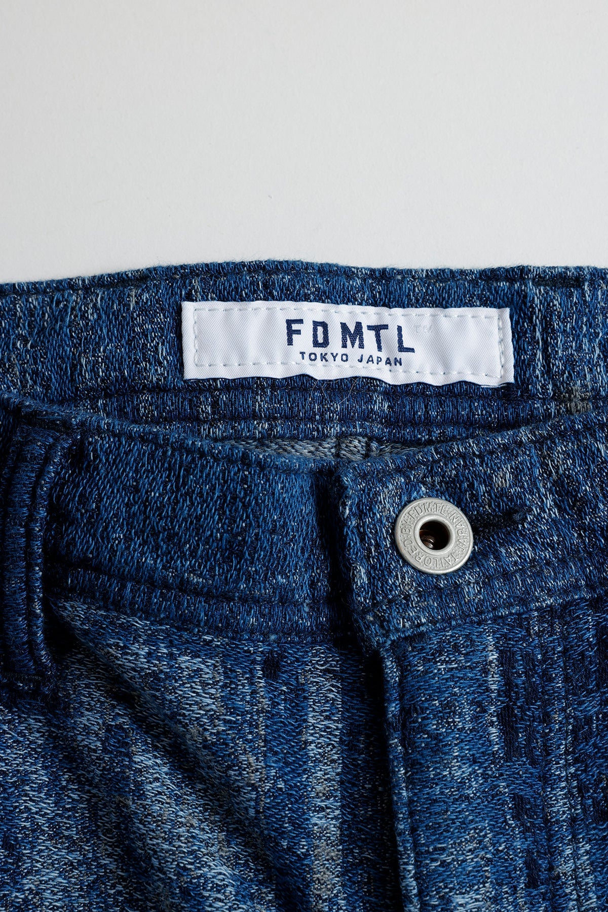 BORO JAQUARD BONTAN PANTS RINSE