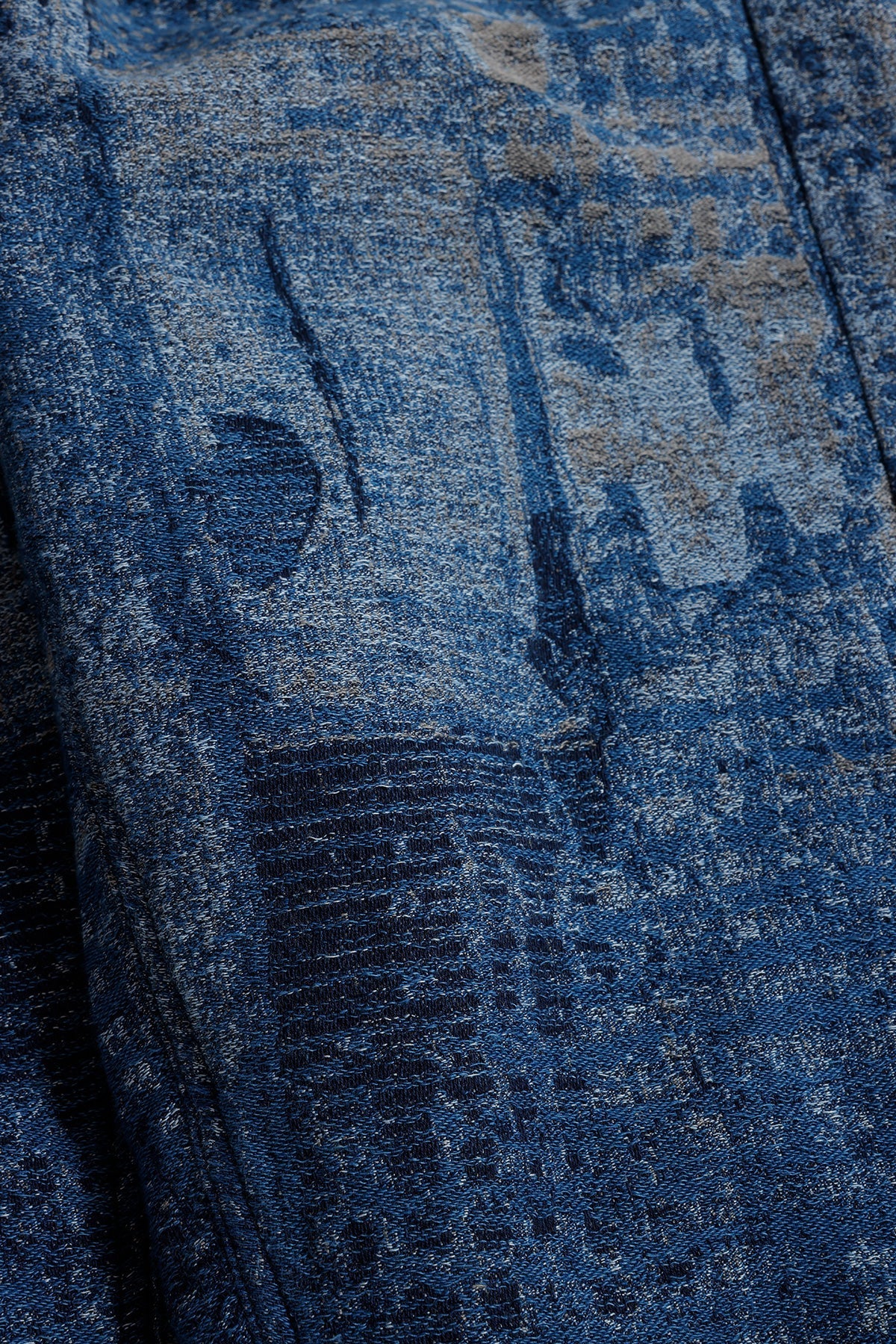 BORO JAQUARD BONTAN PANTS RINSE