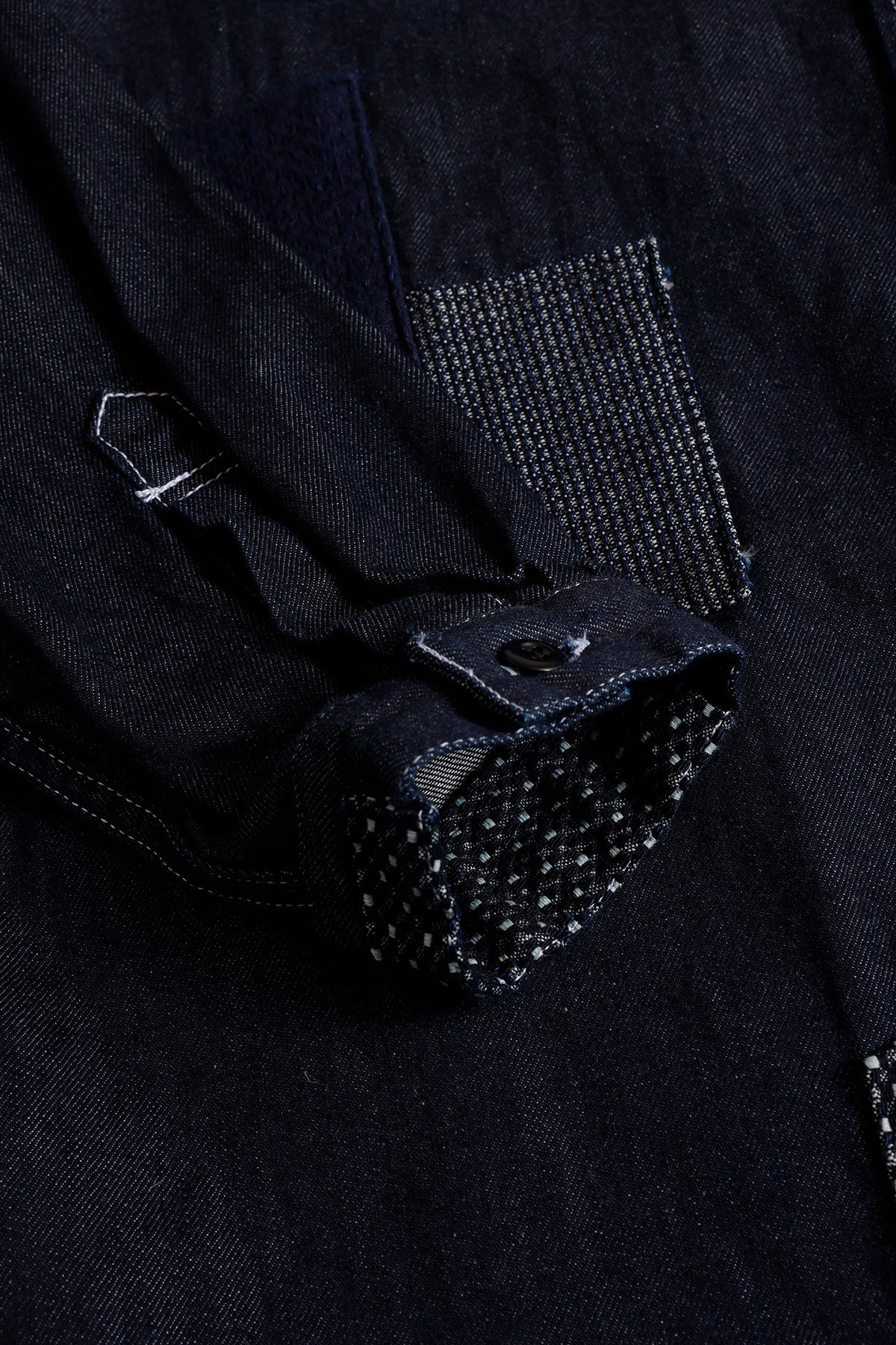 PATCH DENIM SHIRT RINSE