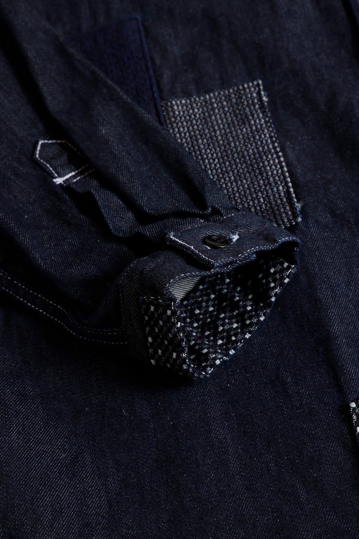 PATCH DENIM SHIRT RINSE