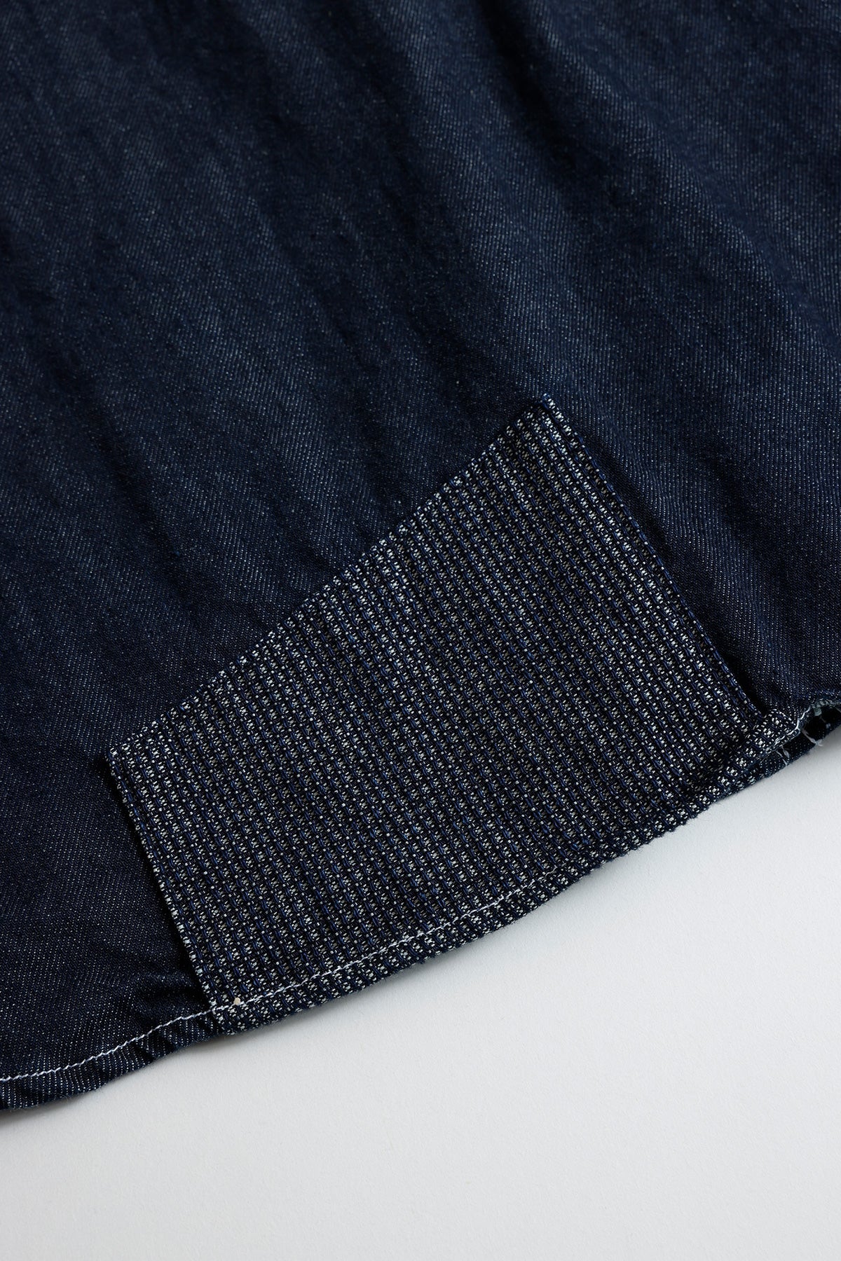 PATCH DENIM SHIRT RINSE