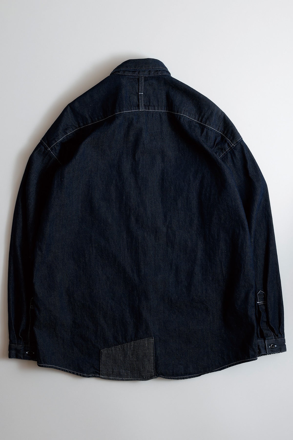 PATCH DENIM SHIRT RINSE