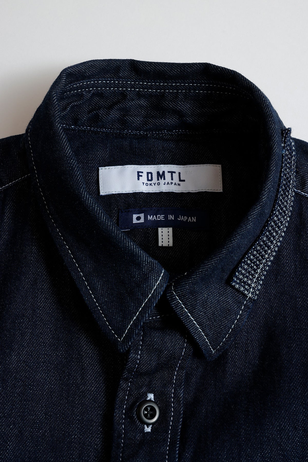 PATCH DENIM SHIRT RINSE