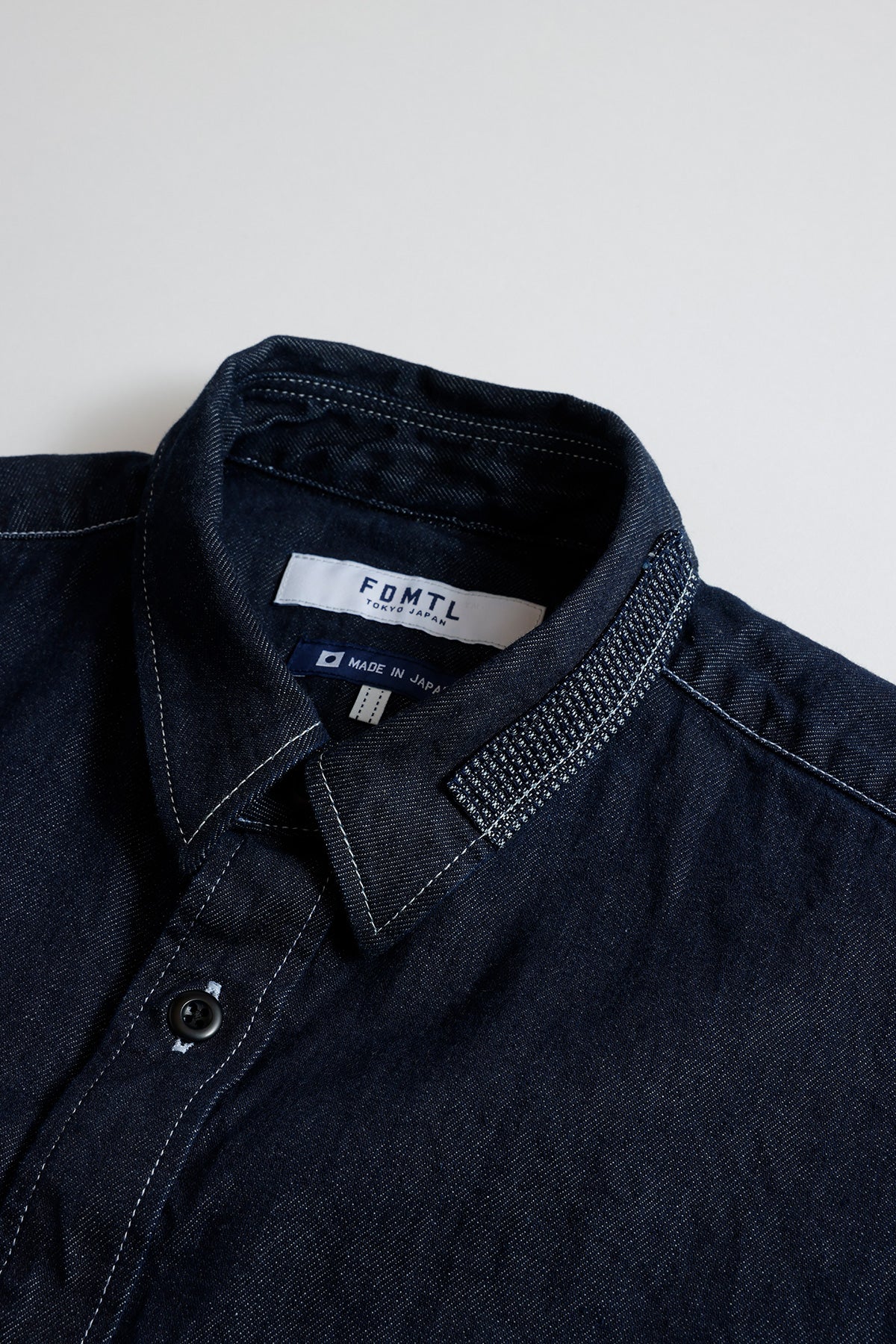 PATCH DENIM SHIRT RINSE