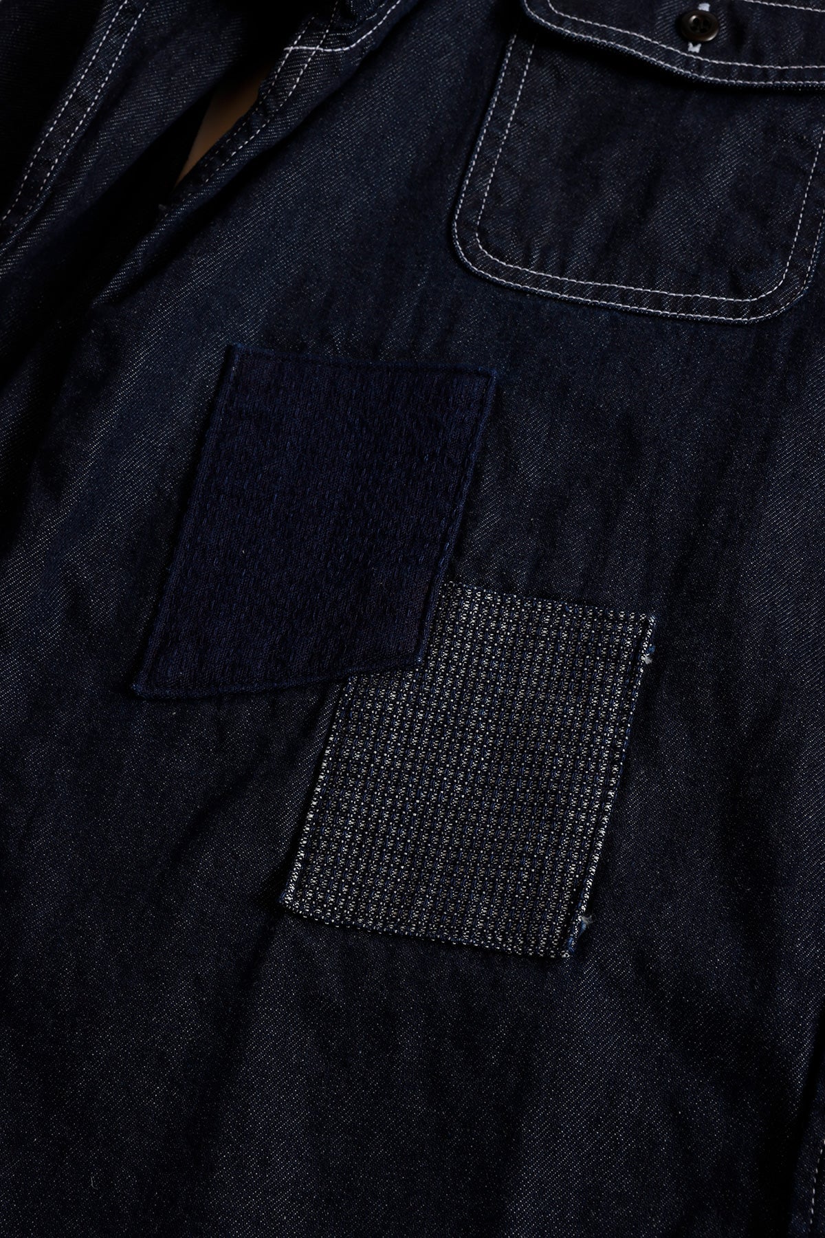 PATCH DENIM SHIRT RINSE