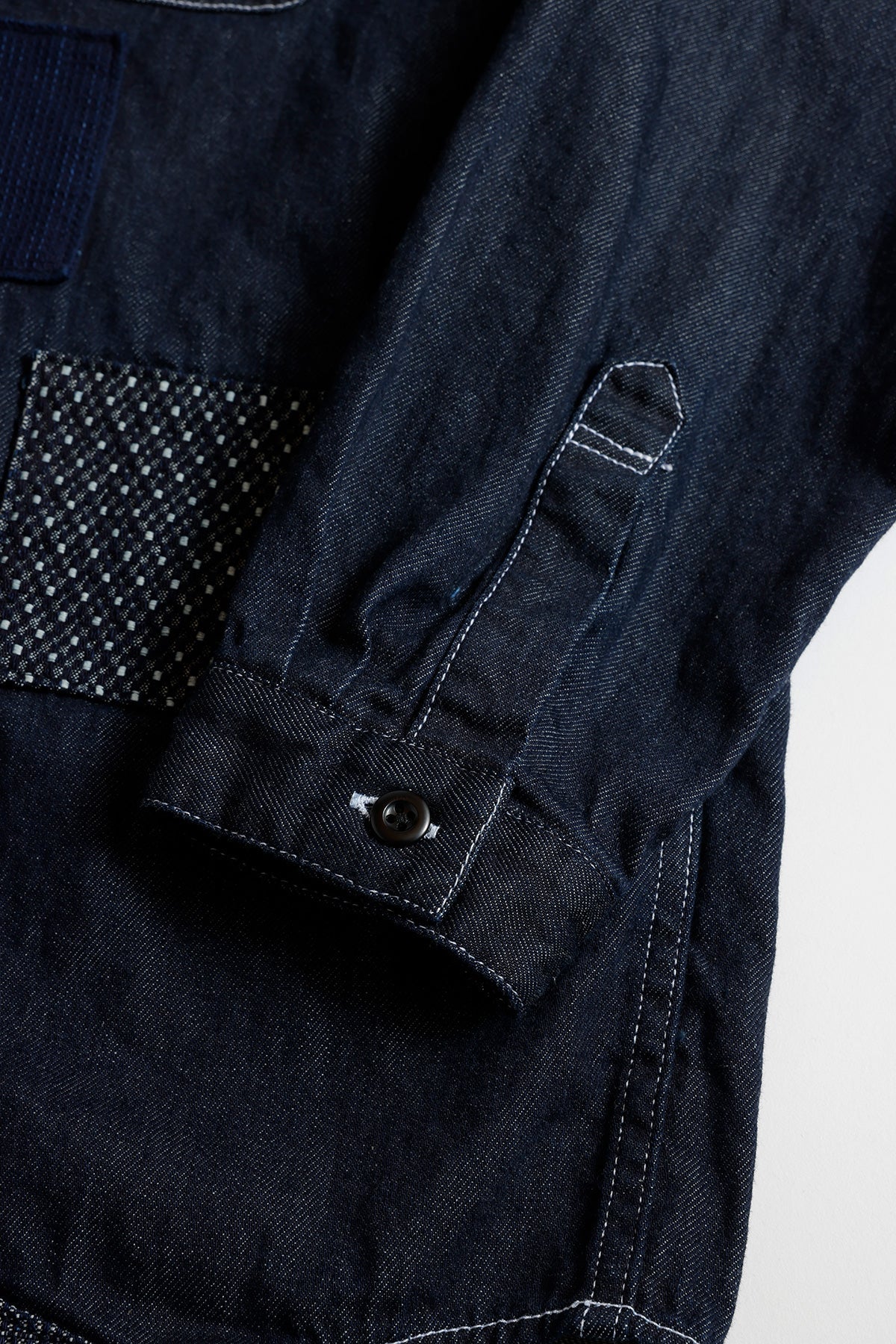 PATCH DENIM SHIRT RINSE