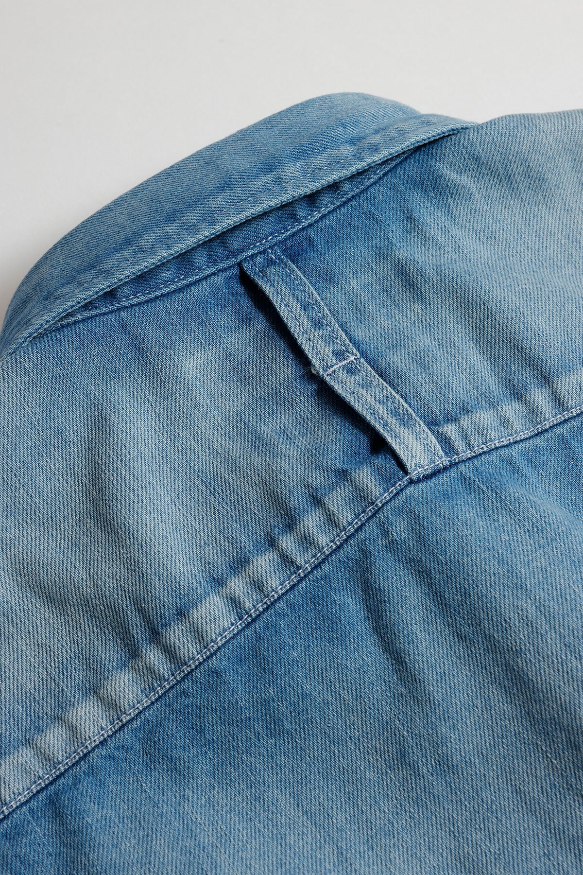 PATCH DENIM SHIRT 5YR WASH