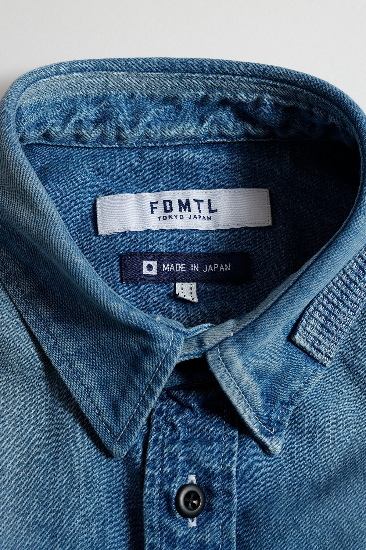 PATCH DENIM SHIRT 5YR WASH