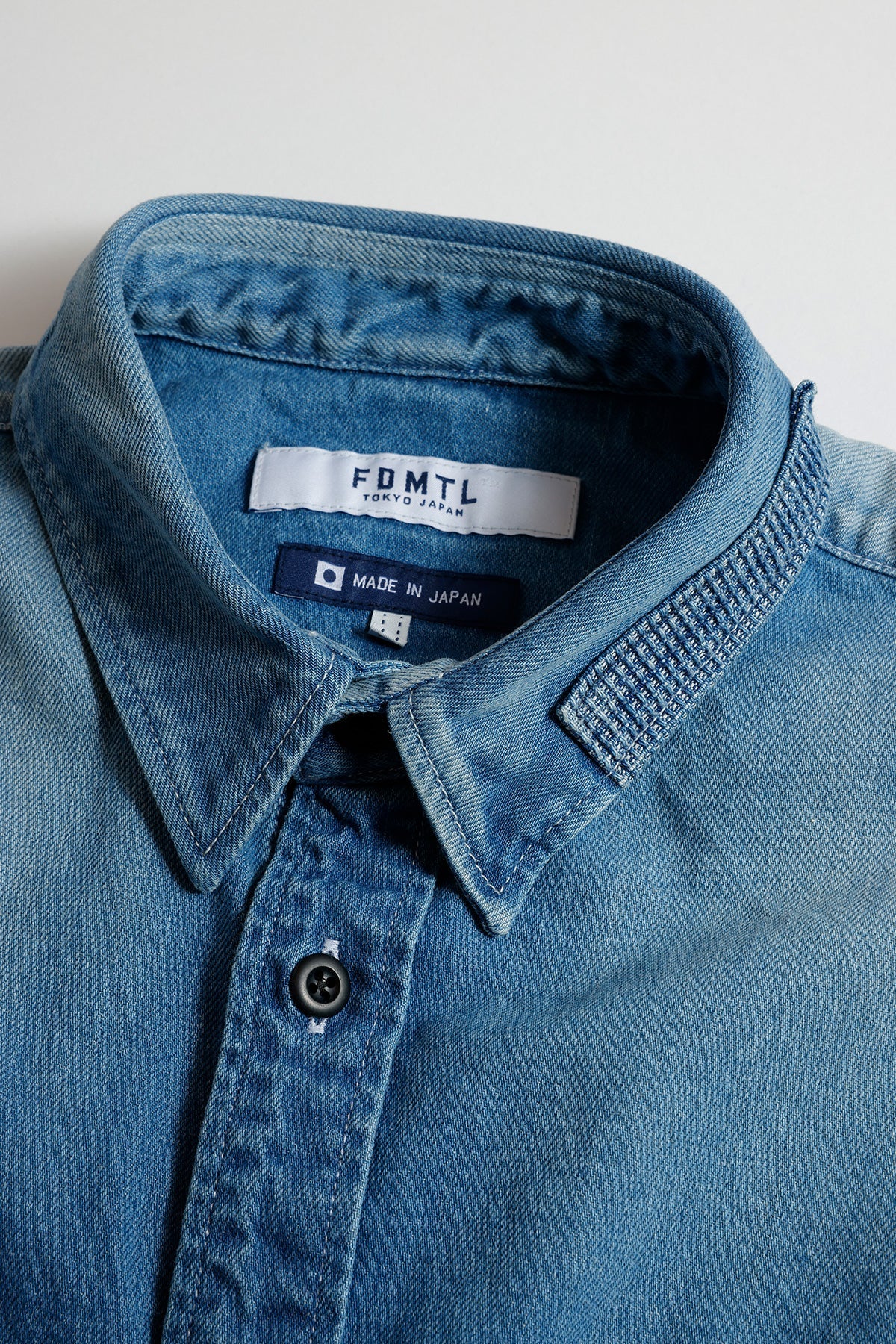 PATCH DENIM SHIRT 5YR WASH