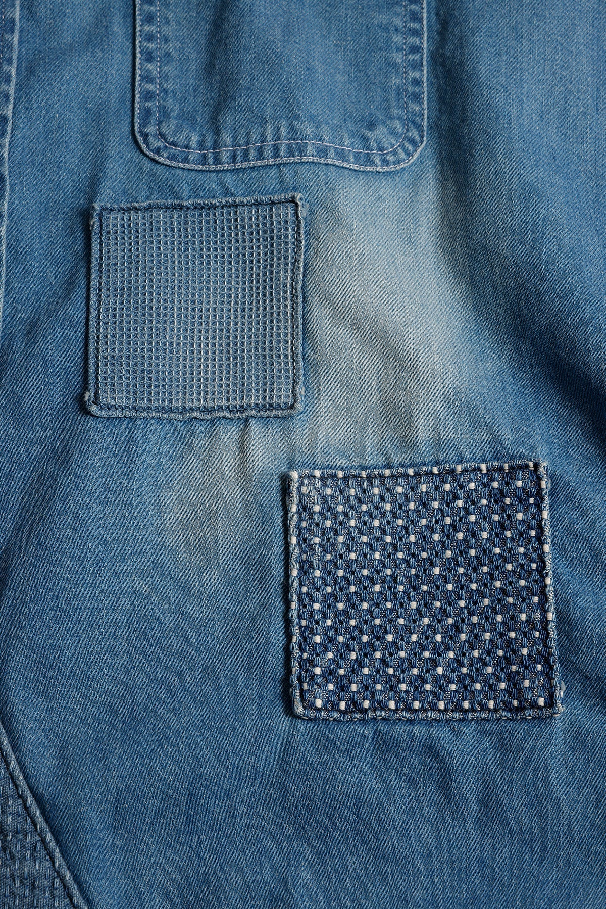 PATCH DENIM SHIRT 5YR WASH