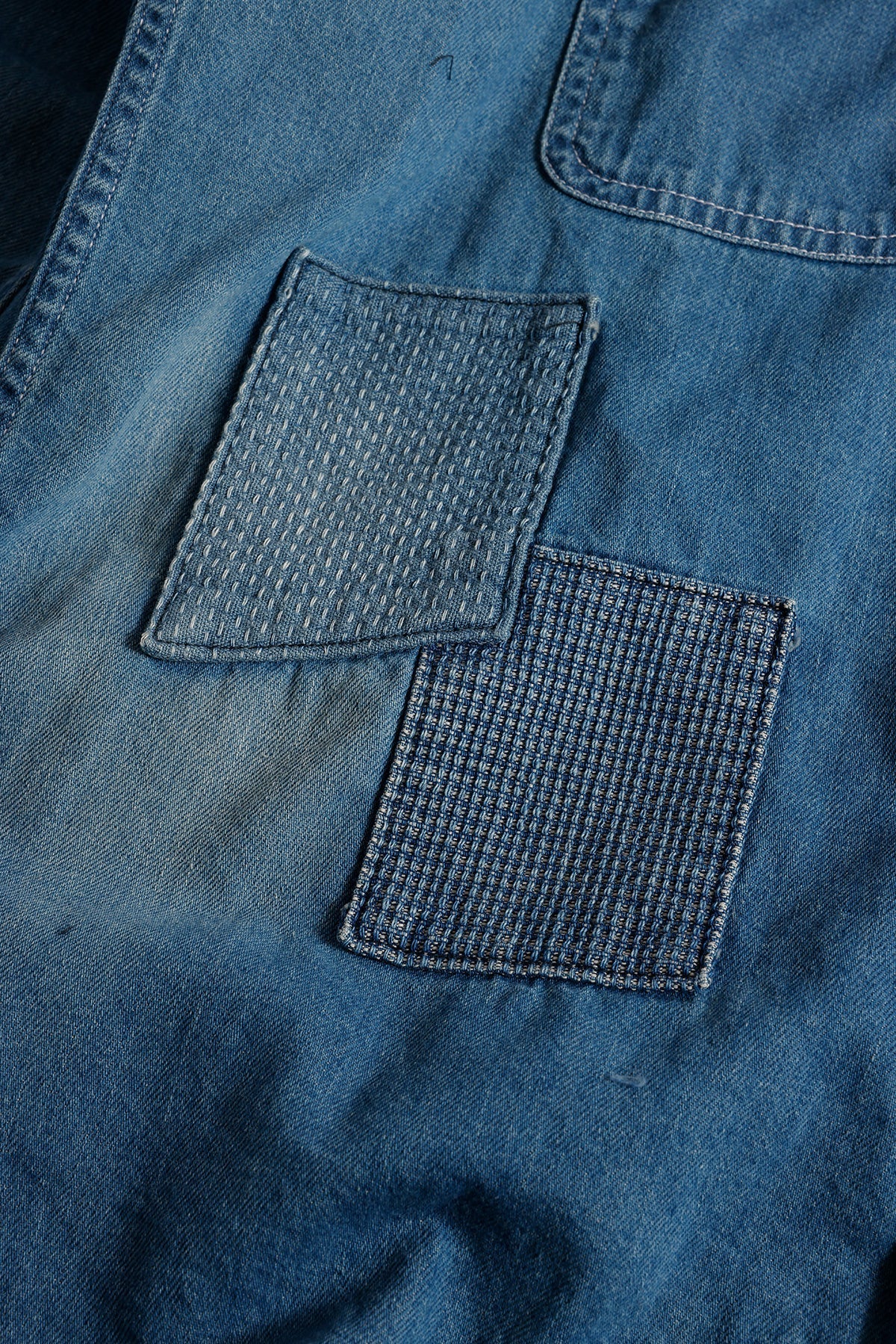 PATCH DENIM SHIRT 5YR WASH