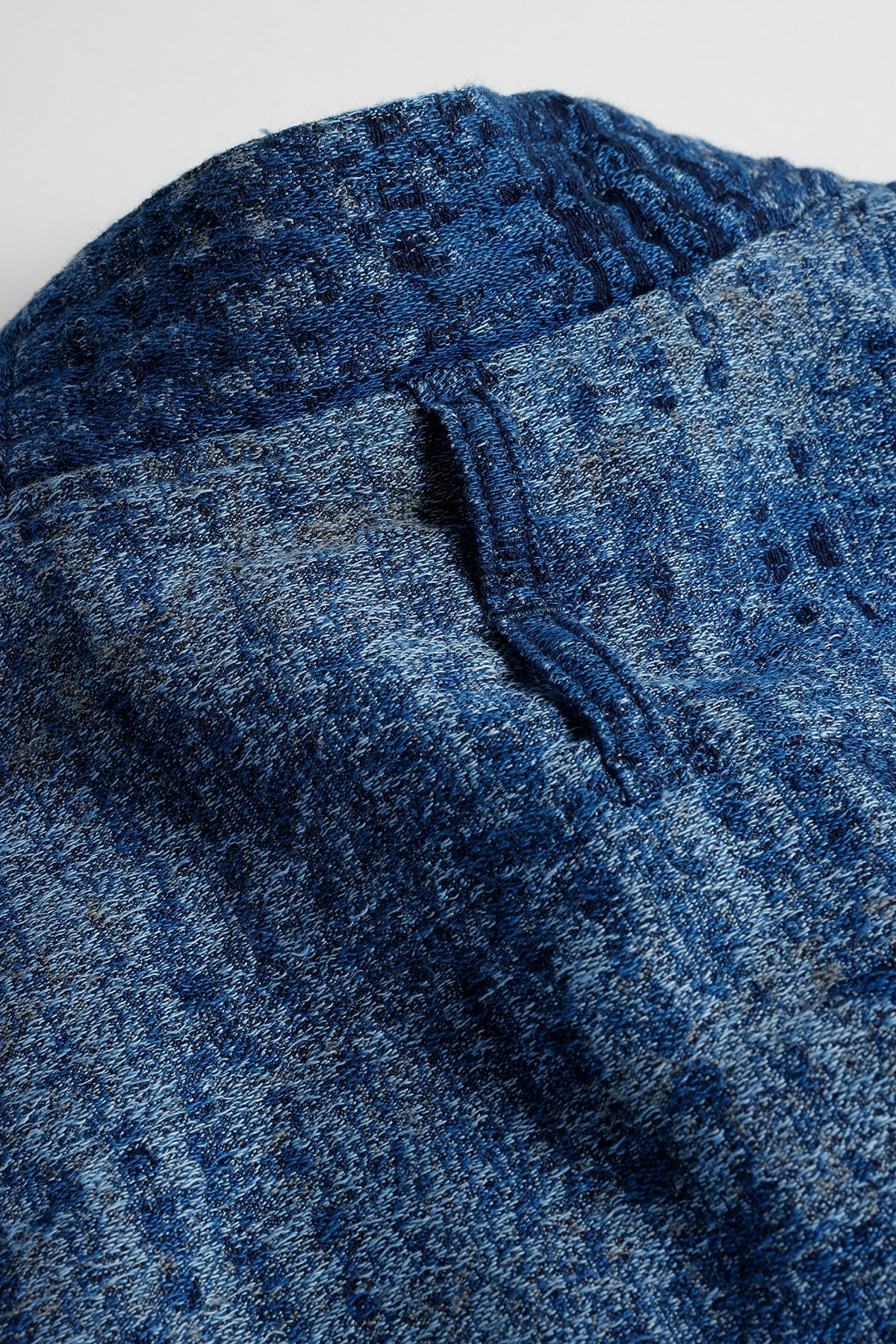 BORO JAQUARD HAORI SHIRT RINSE