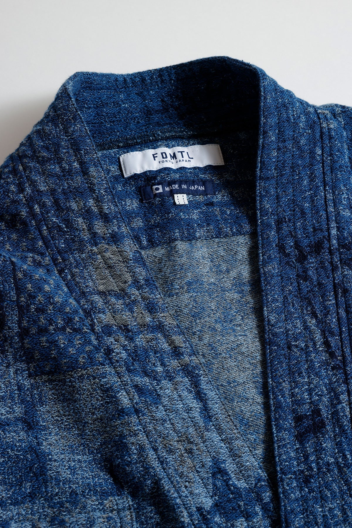 BORO JAQUARD HAORI SHIRT RINSE