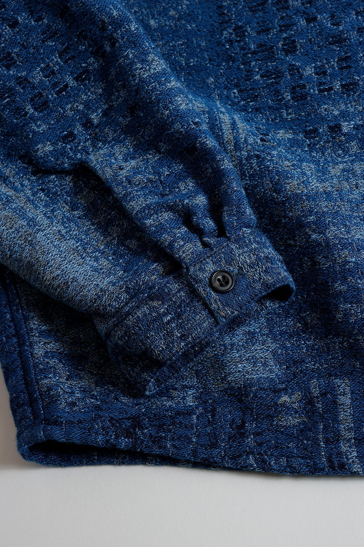 BORO JAQUARD HAORI SHIRT RINSE