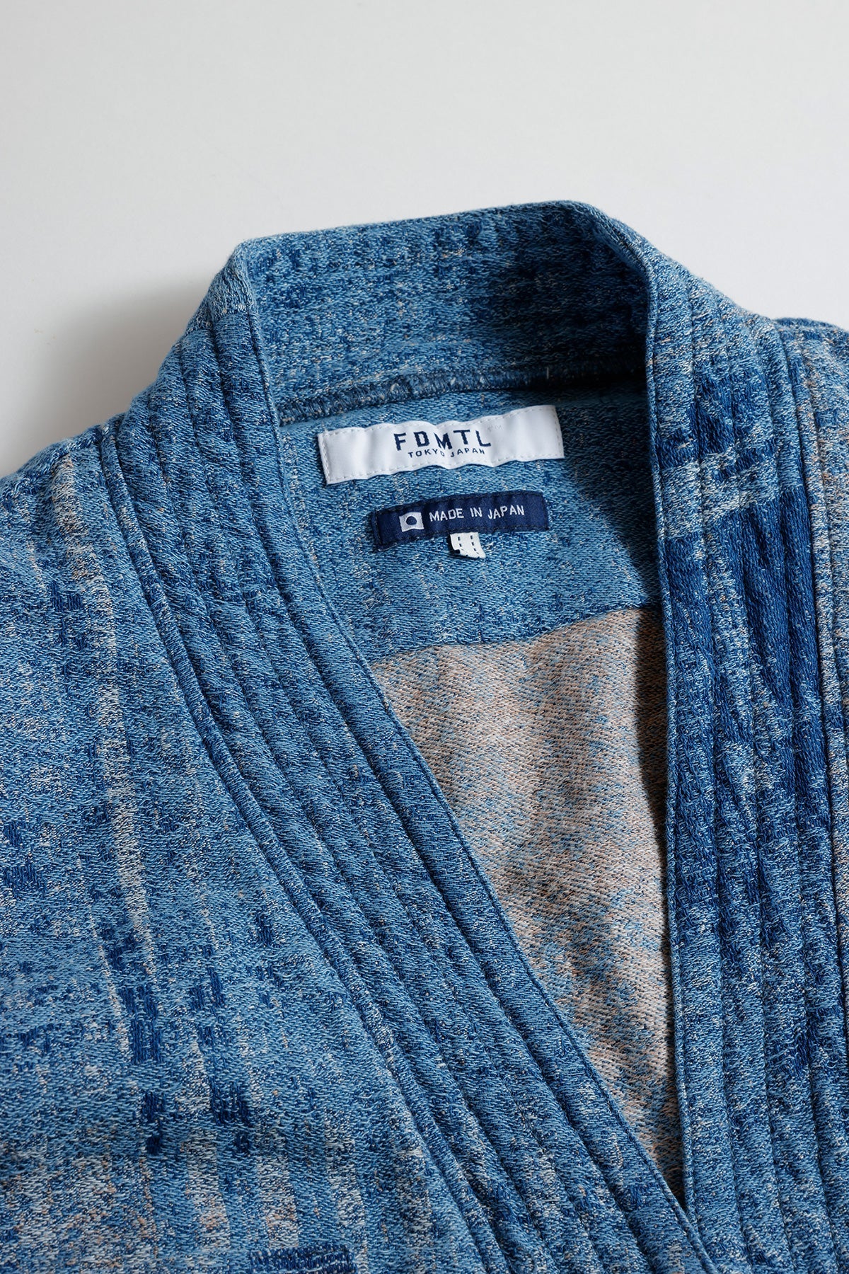 BORO JAQUARD HAORI SHIRT 3YR WASH