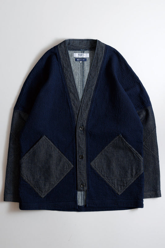 DIAMOND SHORT CARDIGAN RINSE