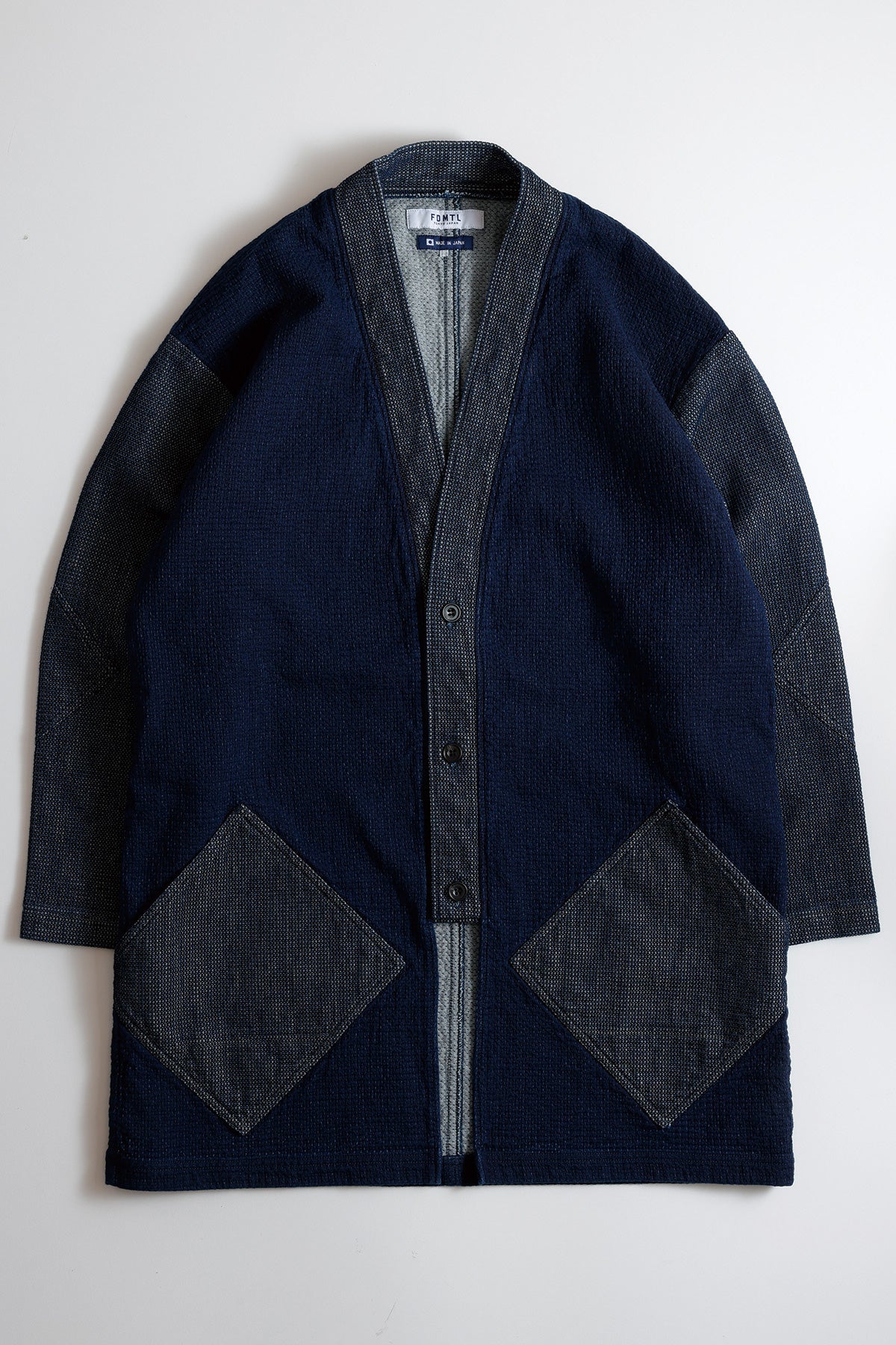 DIAMOND LONG CARDIGAN RINSE