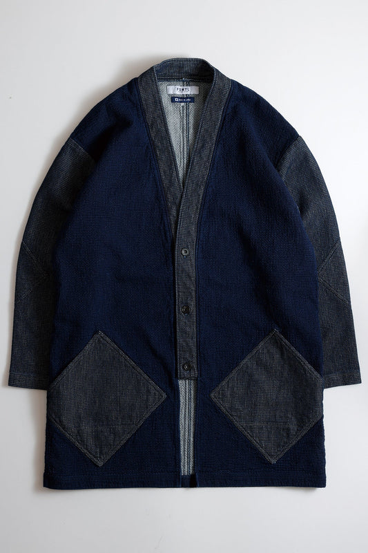DIAMOND LONG CARDIGAN RINSE