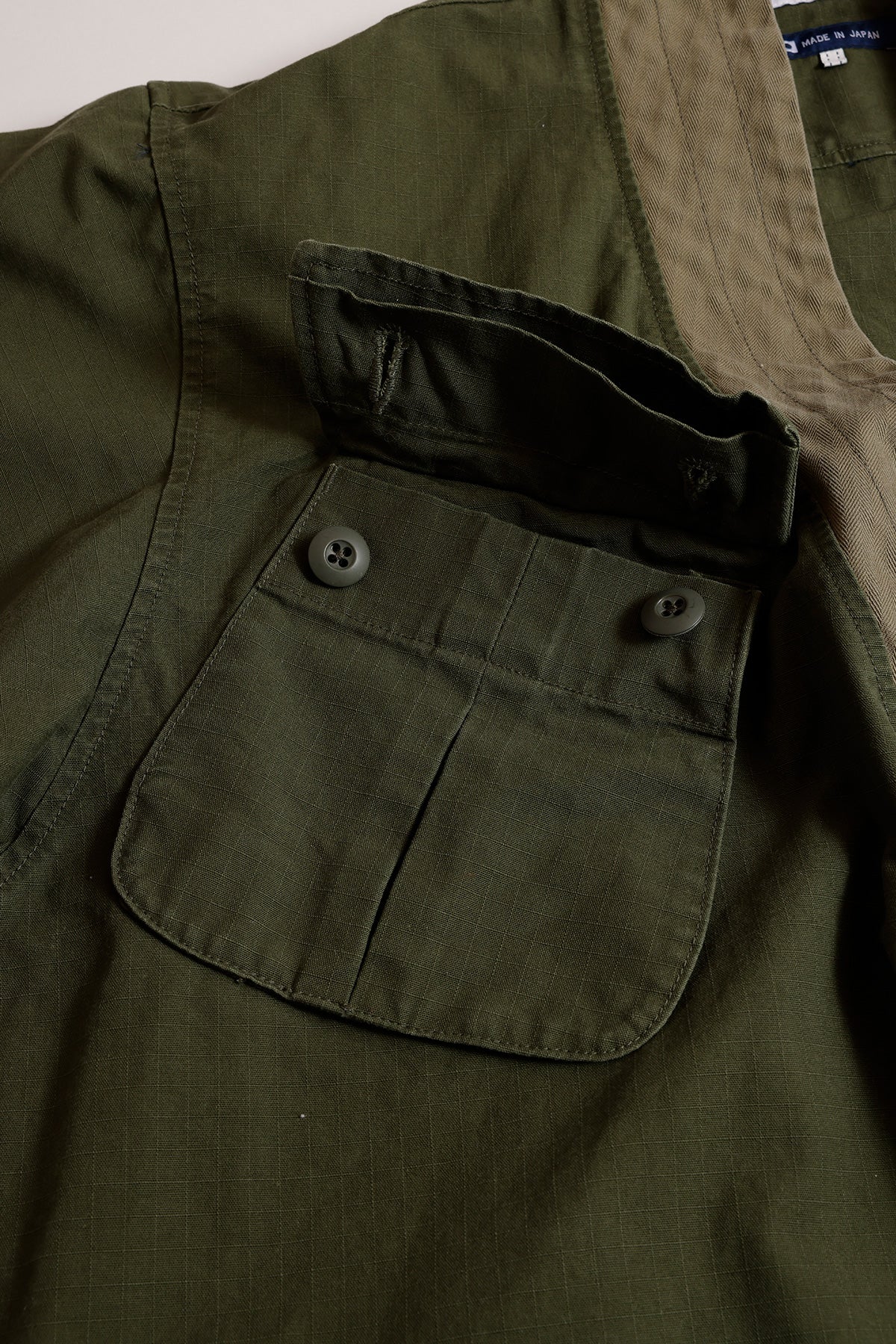 HAORI JUNGLE JACKET RINSE