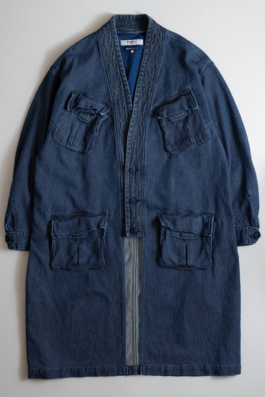 HAORI JUNGLE LONG JACKET 3YR WASH