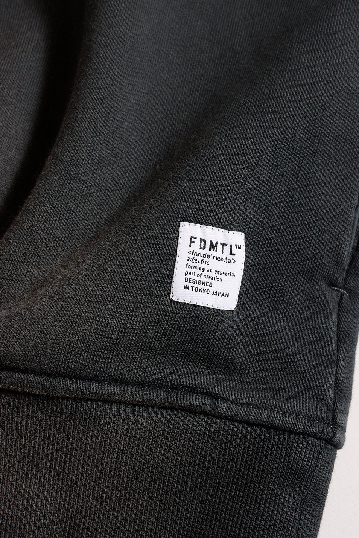 LOGO SWEAT SHIRT 3YR WASH