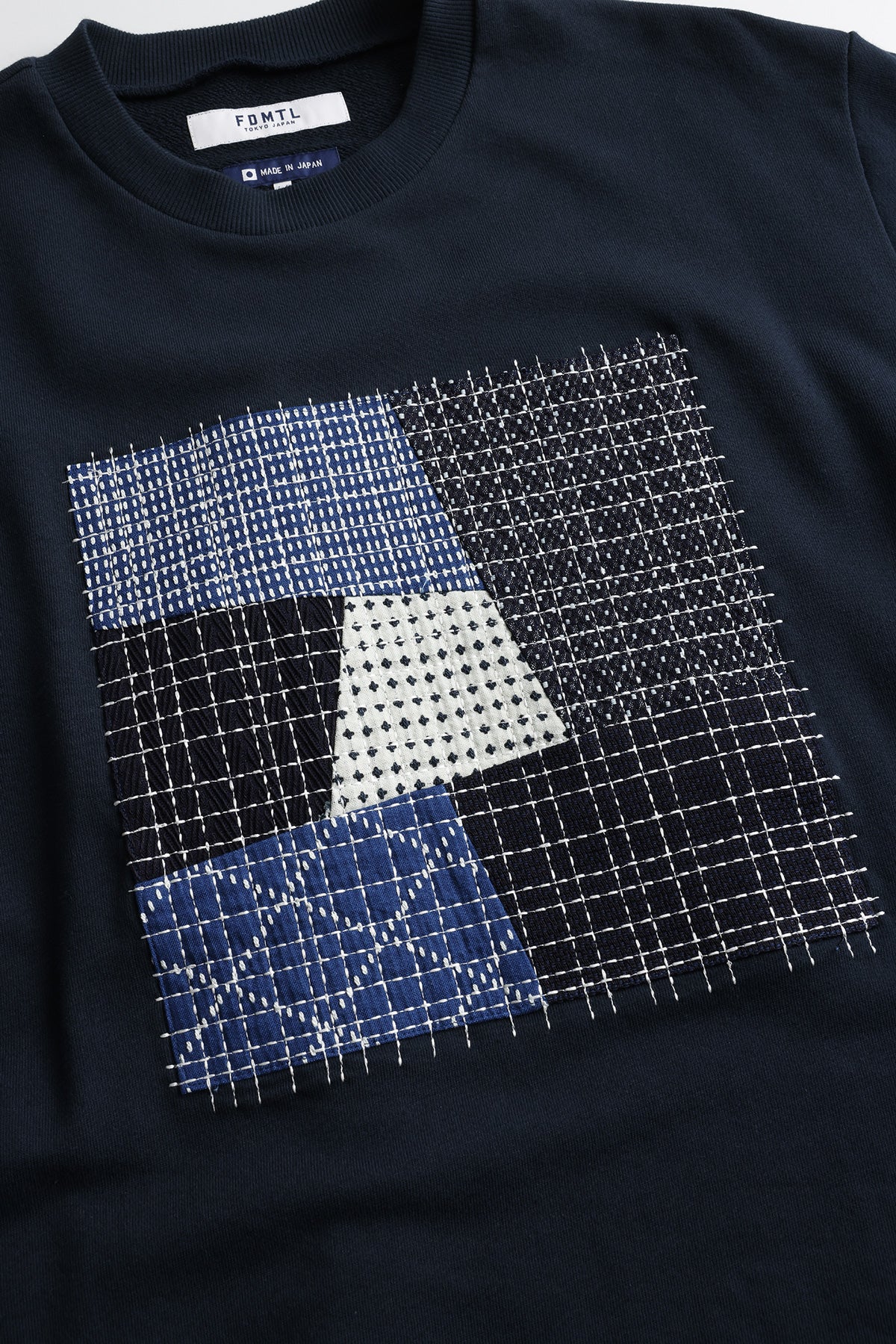 PATCHWORK SWEAT SHIRT