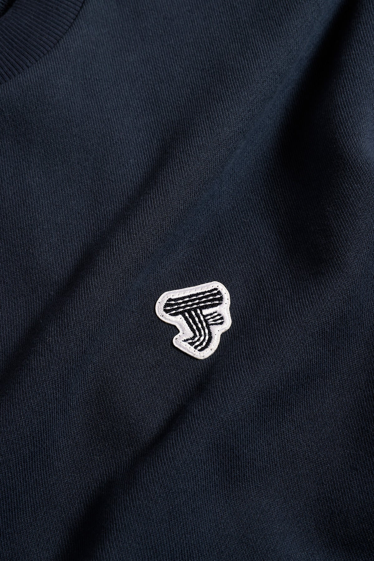 F PATCH H/S SWEATSHIRT