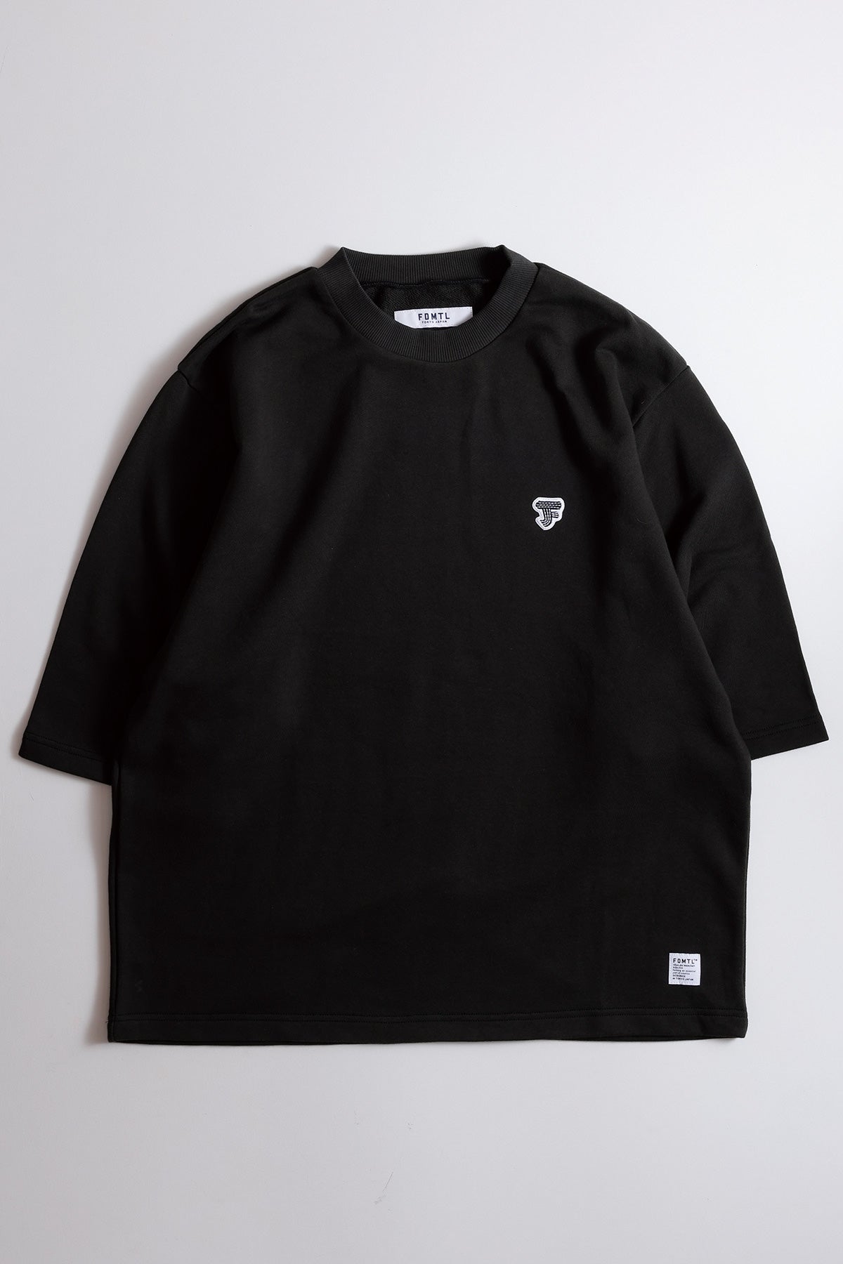 F PATCH H/S SWEAT SHIRT