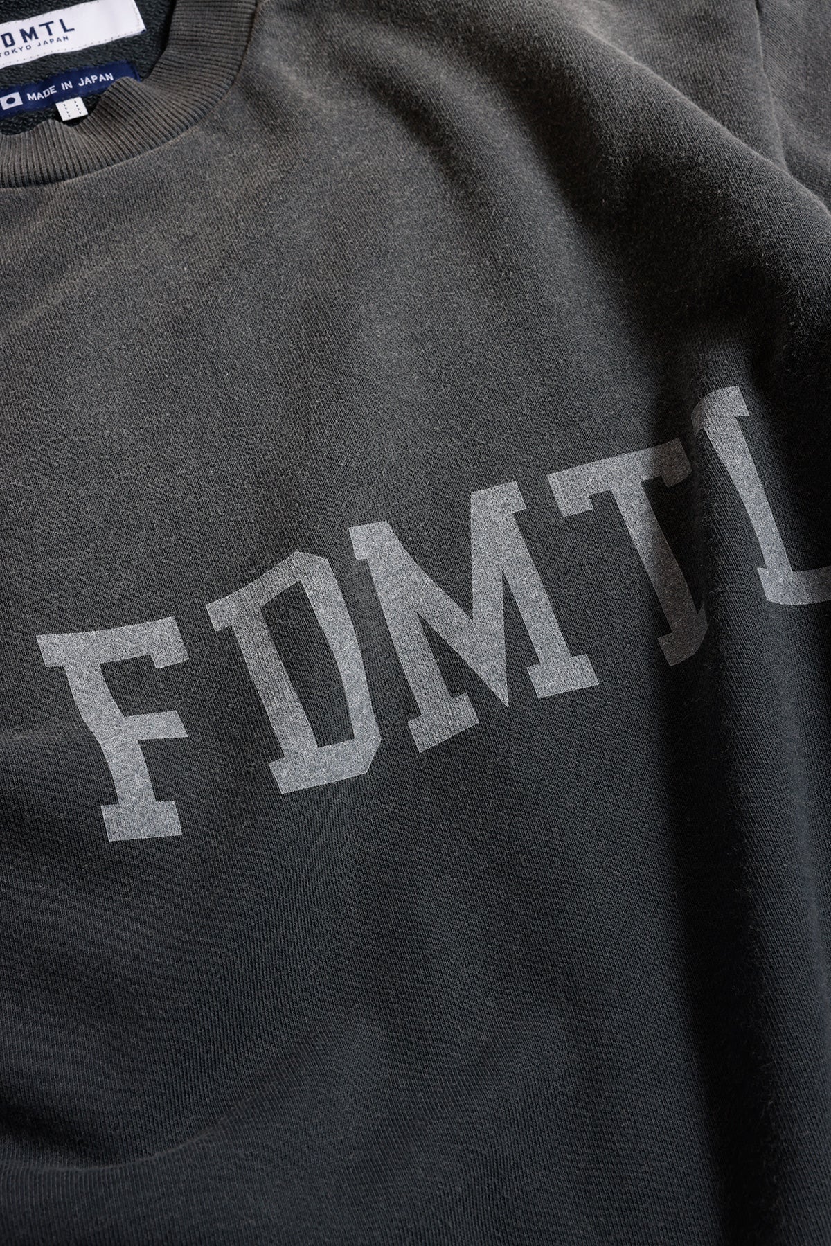 LOGO H/S SWEATSHIRT 3YR WASH