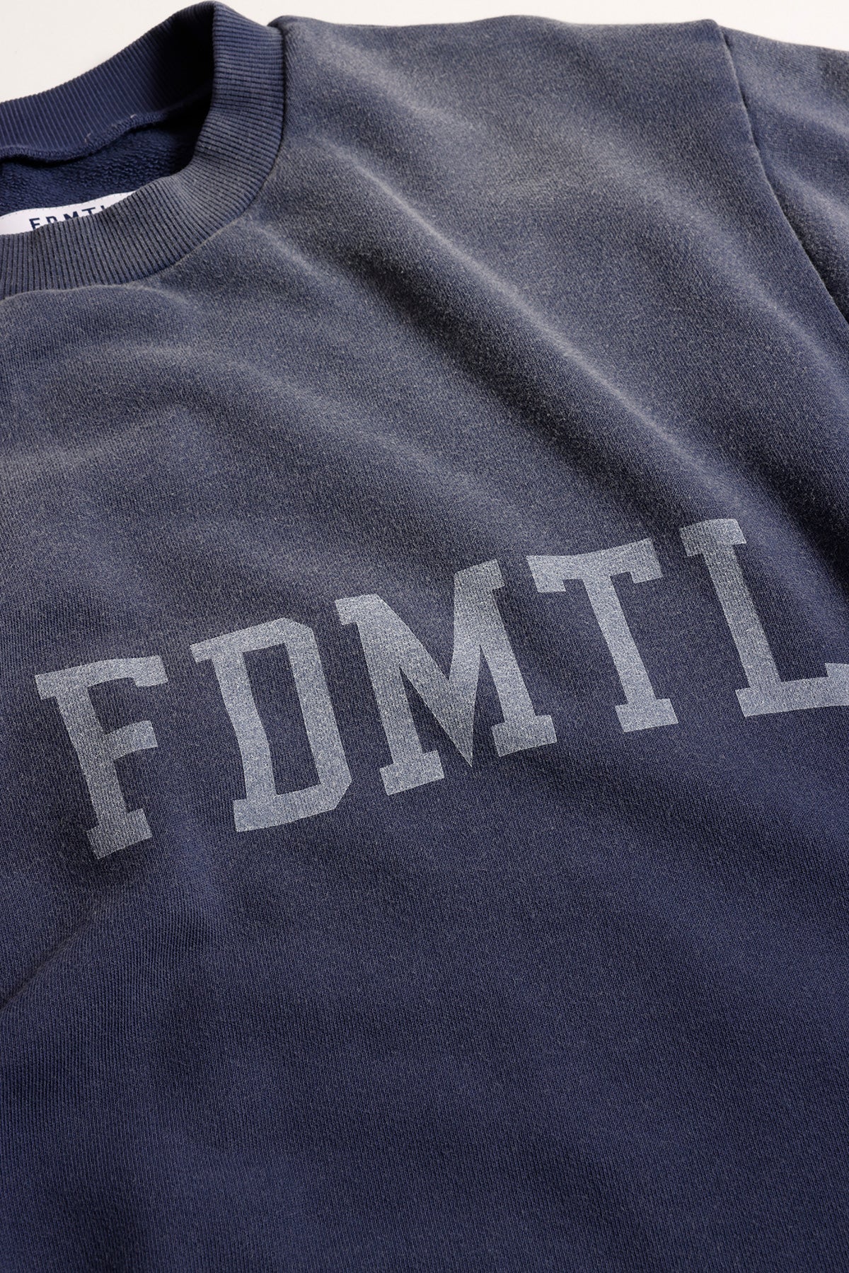 LOGO H/S SWEAT SHIRT 3YR WASH