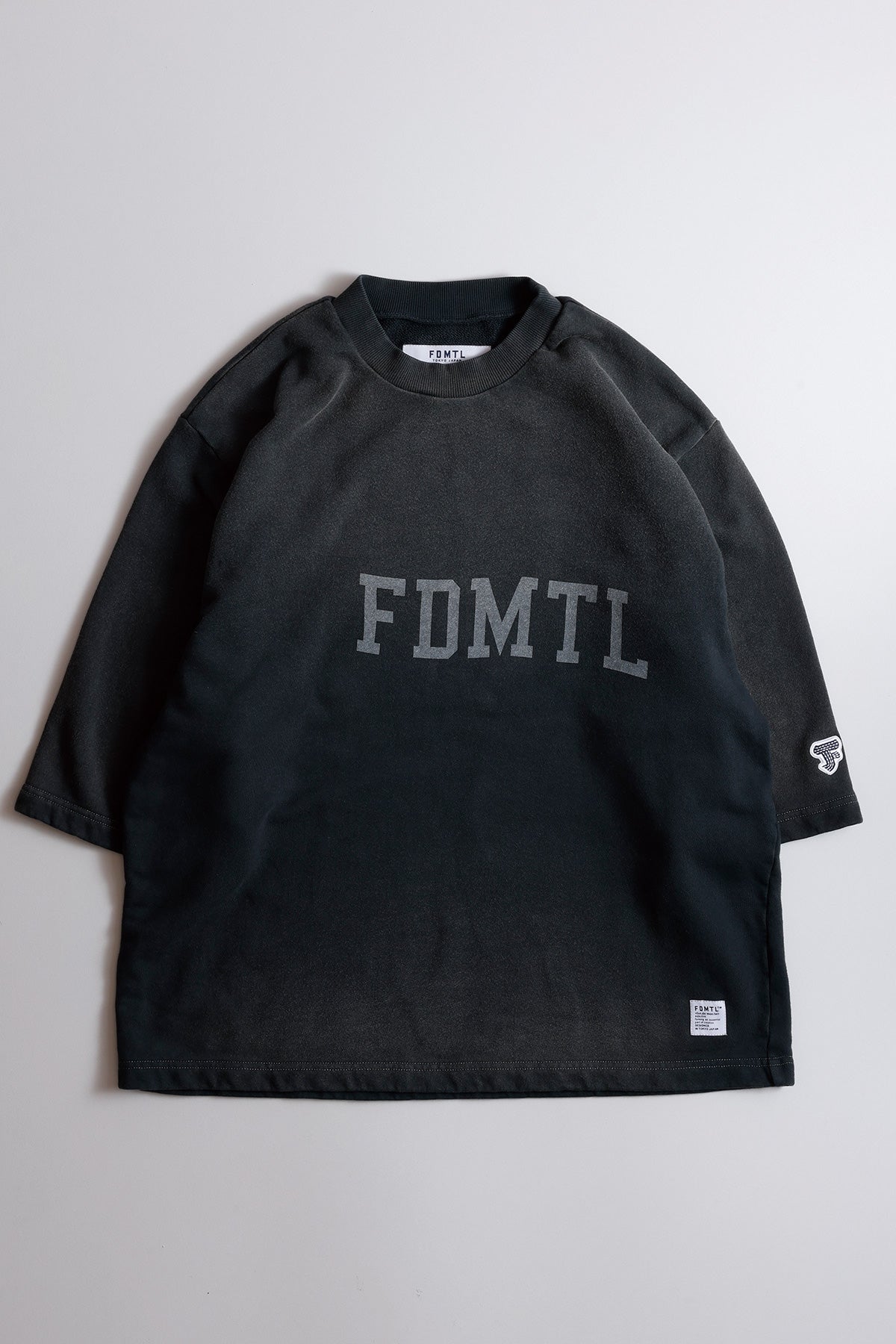 LOGO H/S SWEATSHIRT 3YR WASH
