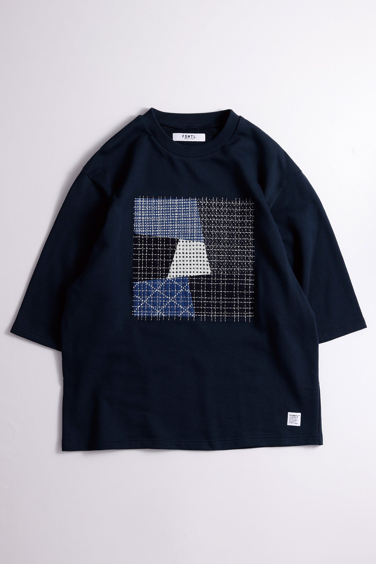 PATCHWORK HS SWEAT SHIRT