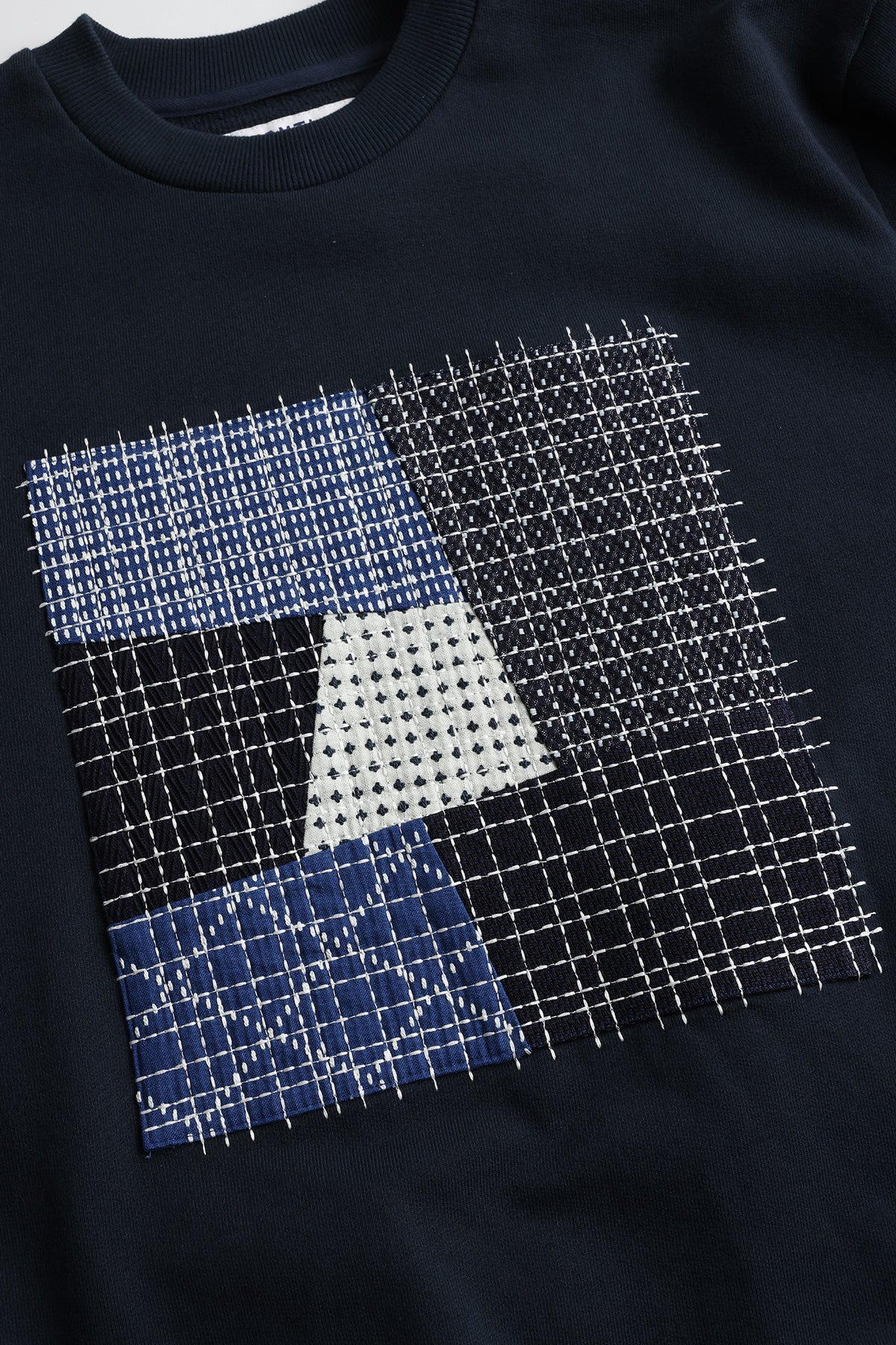 PATCHWORK HS SWEAT SHIRT