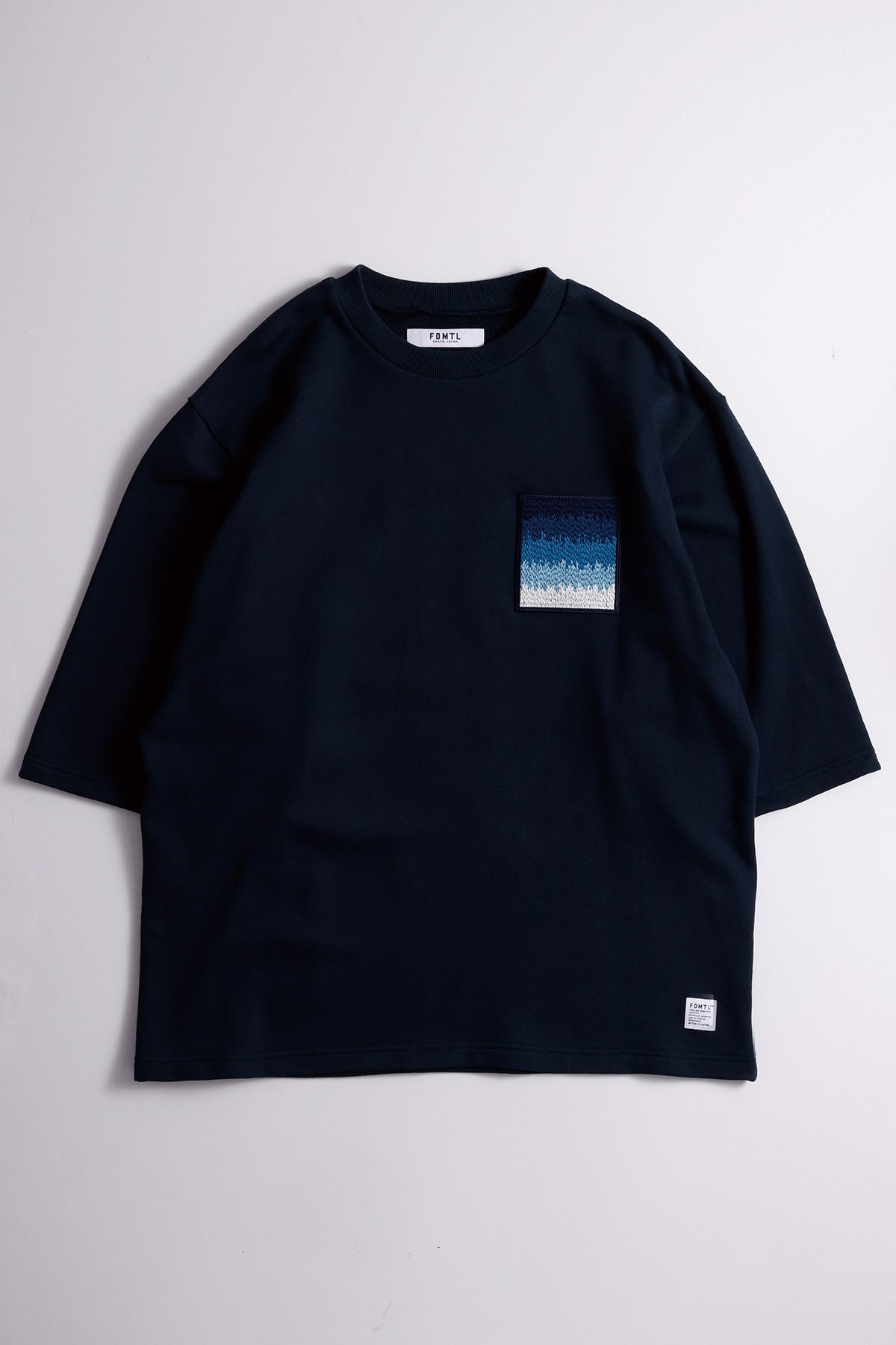 SQUARE PATCH HS SWEAT SHIRT