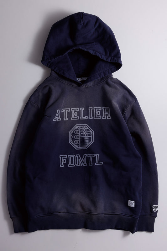 PRINTED SWEAT PARKA 3YR WASH