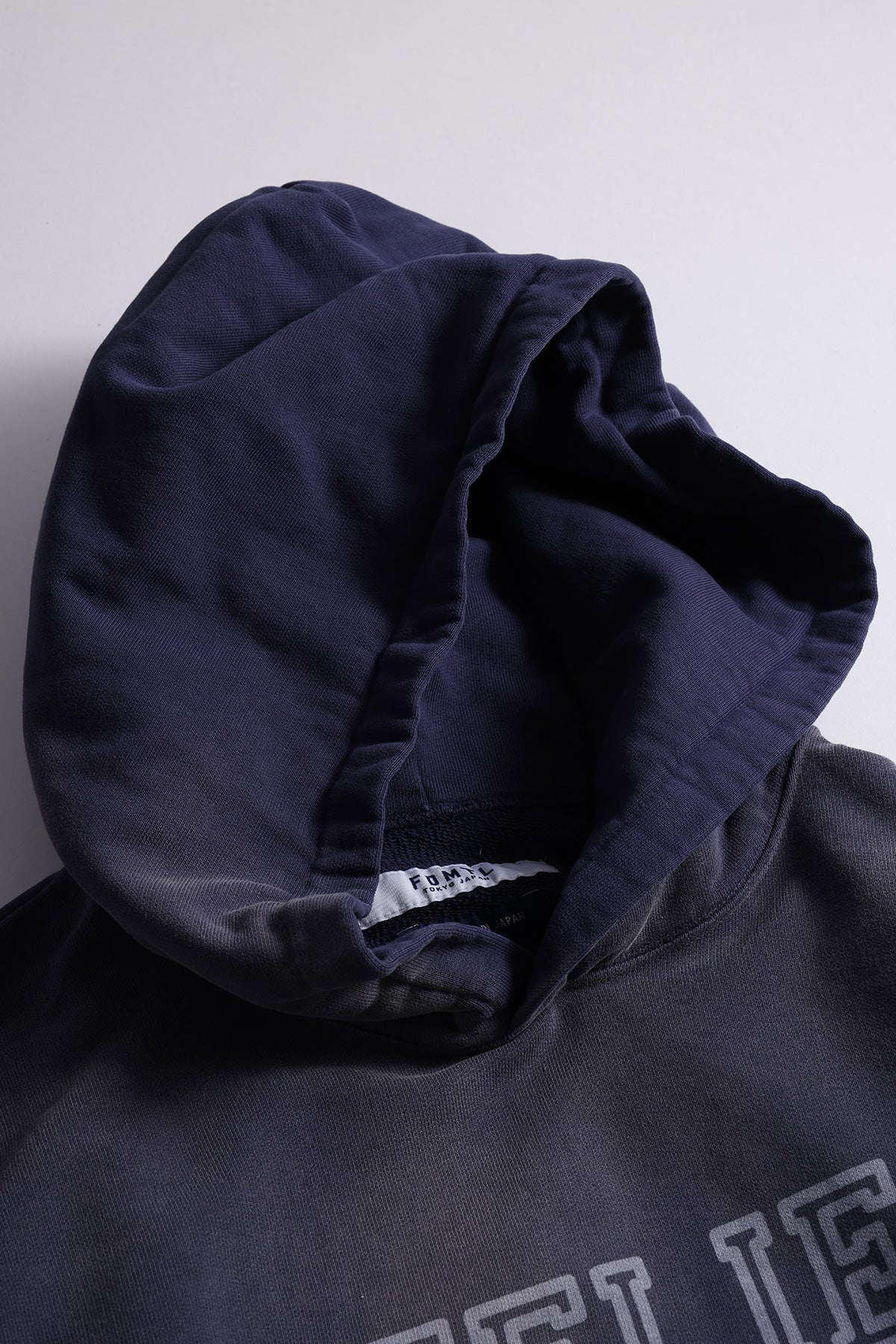 PRINTED SWEAT PARKA 3YR WASH