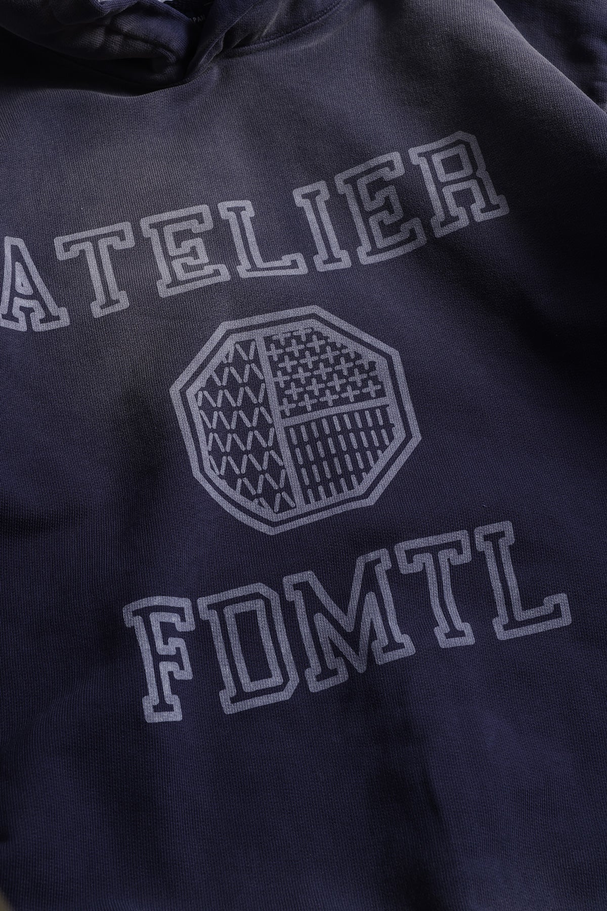 PRINTED SWEAT PARKA 3YR WASH