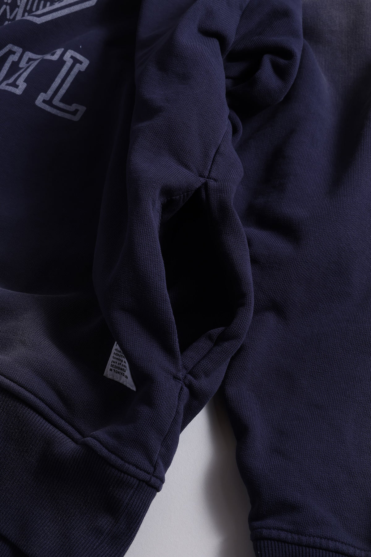 PRINTED SWEAT PARKA 3YR WASH