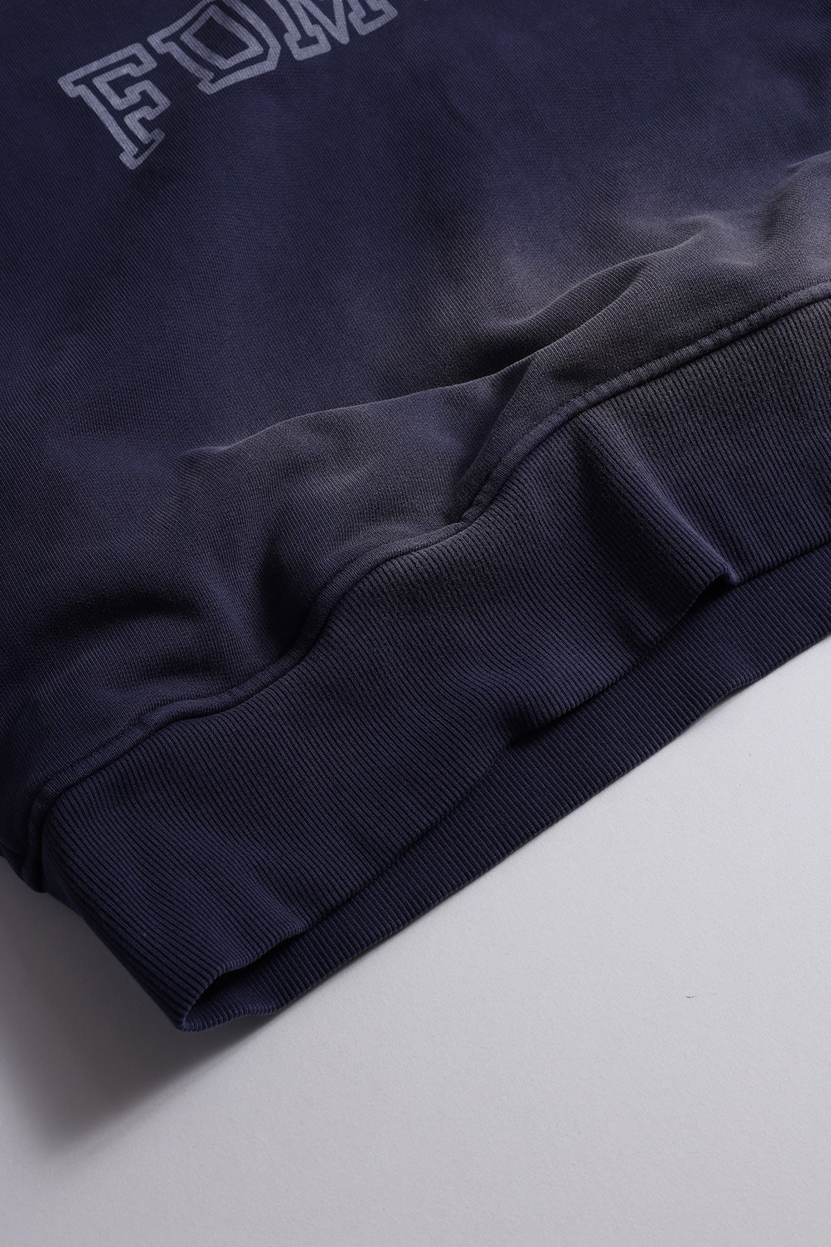 PRINTED SWEAT PARKA 3YR WASH