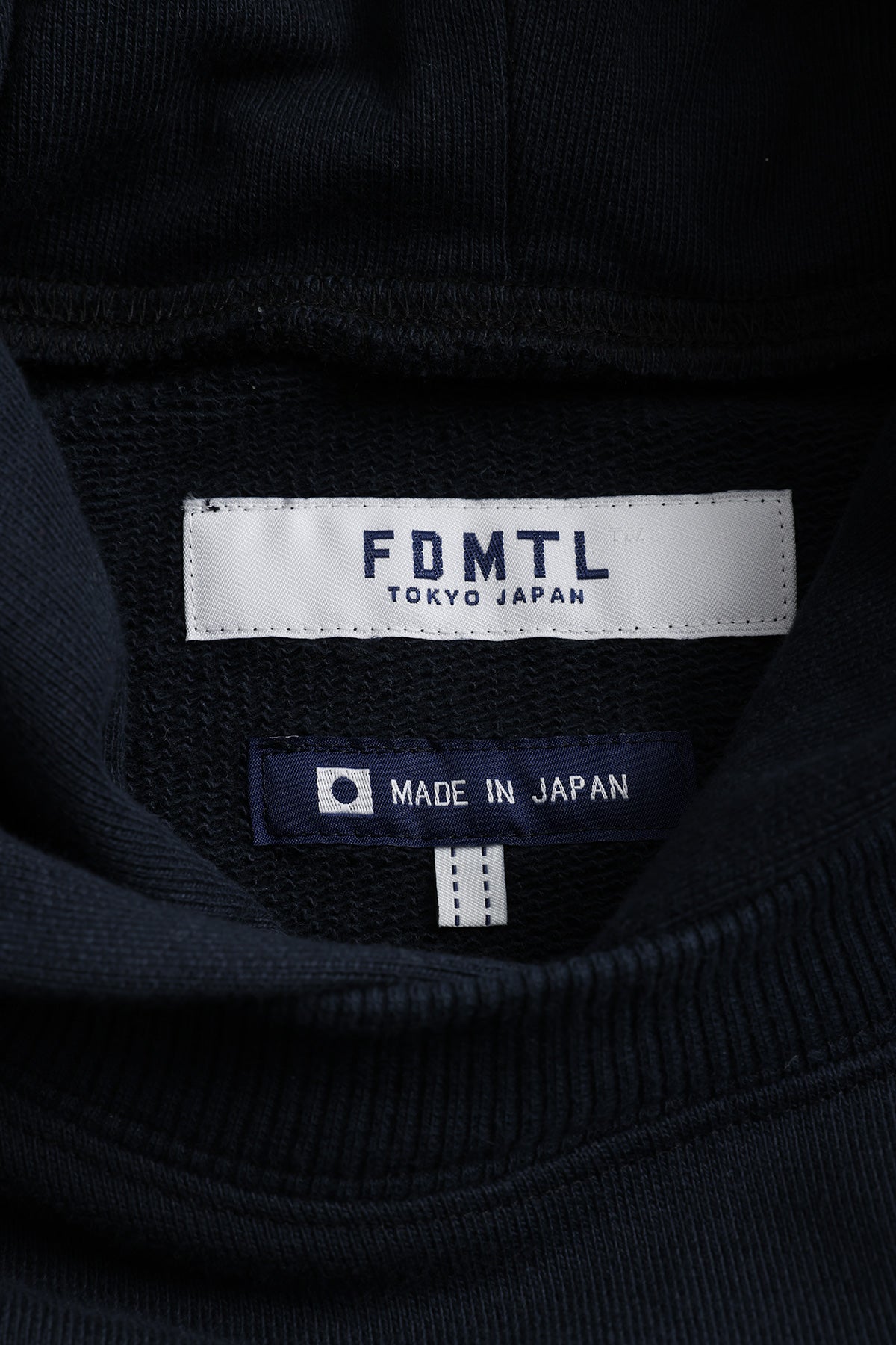 PATCHWORK SWEAT PARKA