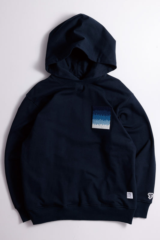 SQUARE PATCH SWEAT PARKA