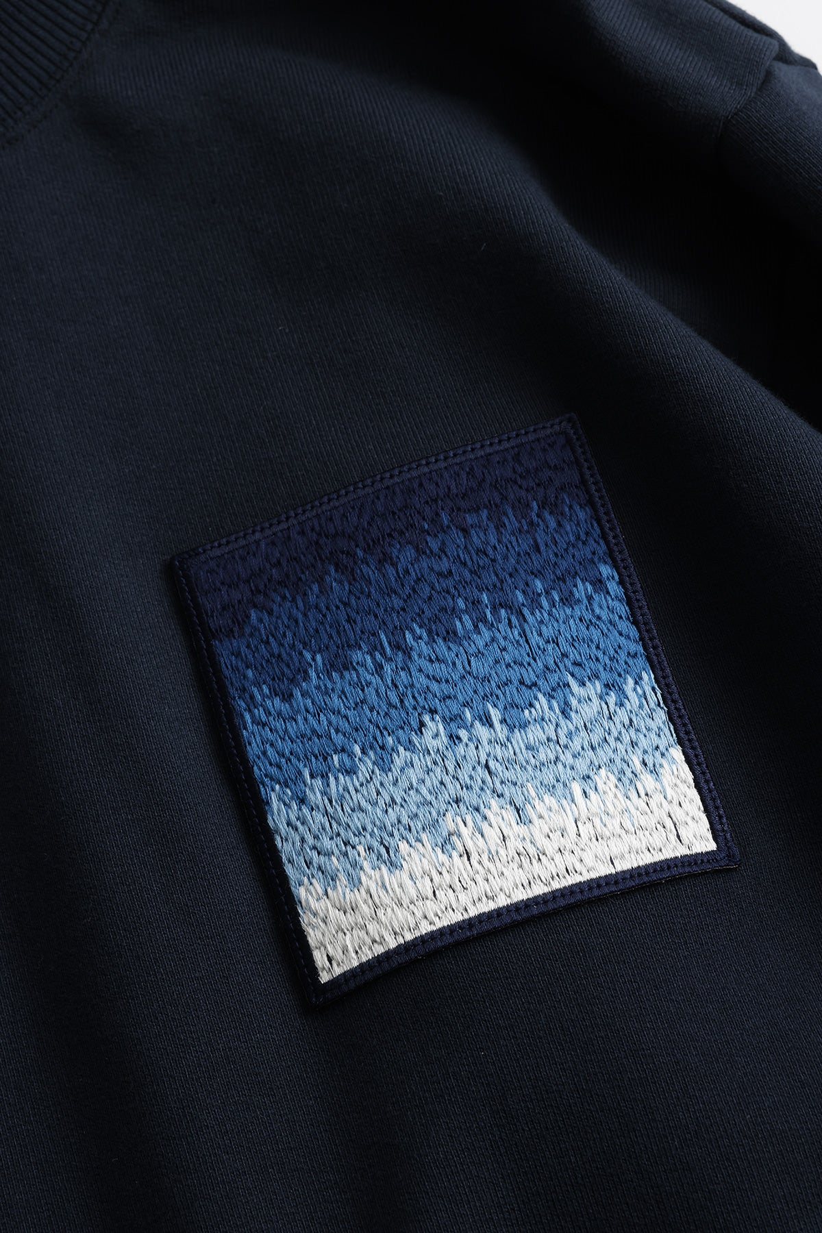 SQUARE PATCH SWEAT PARKA