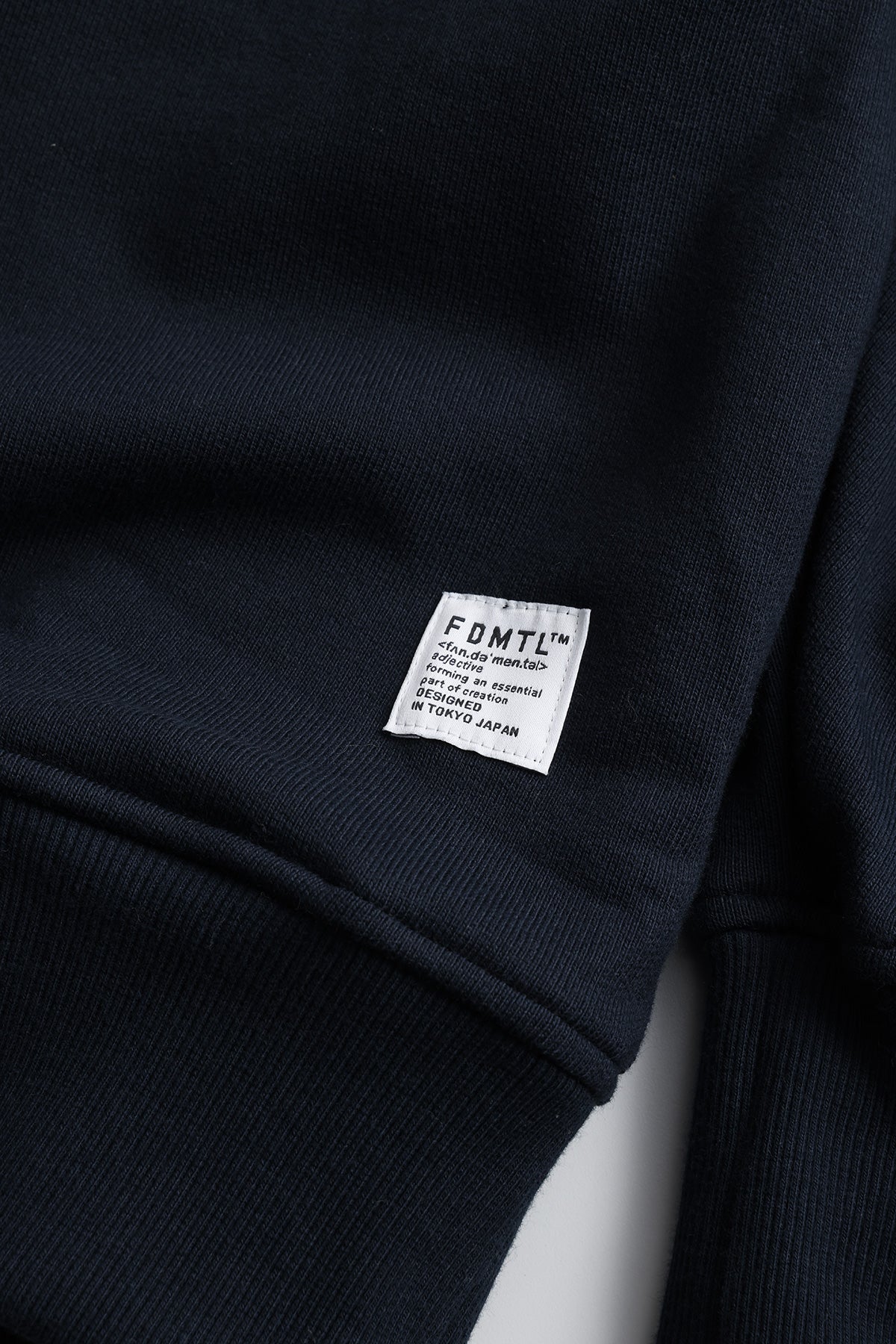 SQUARE PATCH SWEAT PARKA