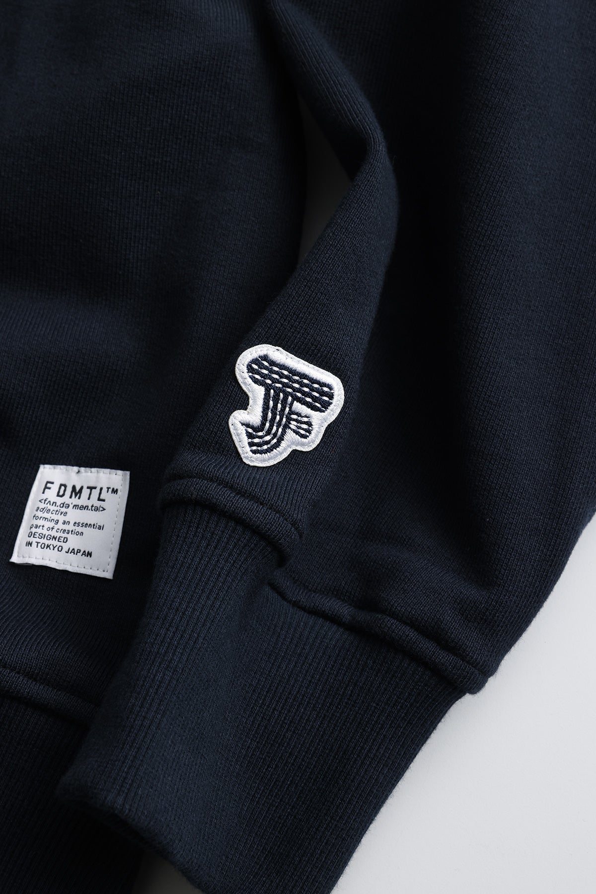 SQUARE PATCH SWEAT PARKA