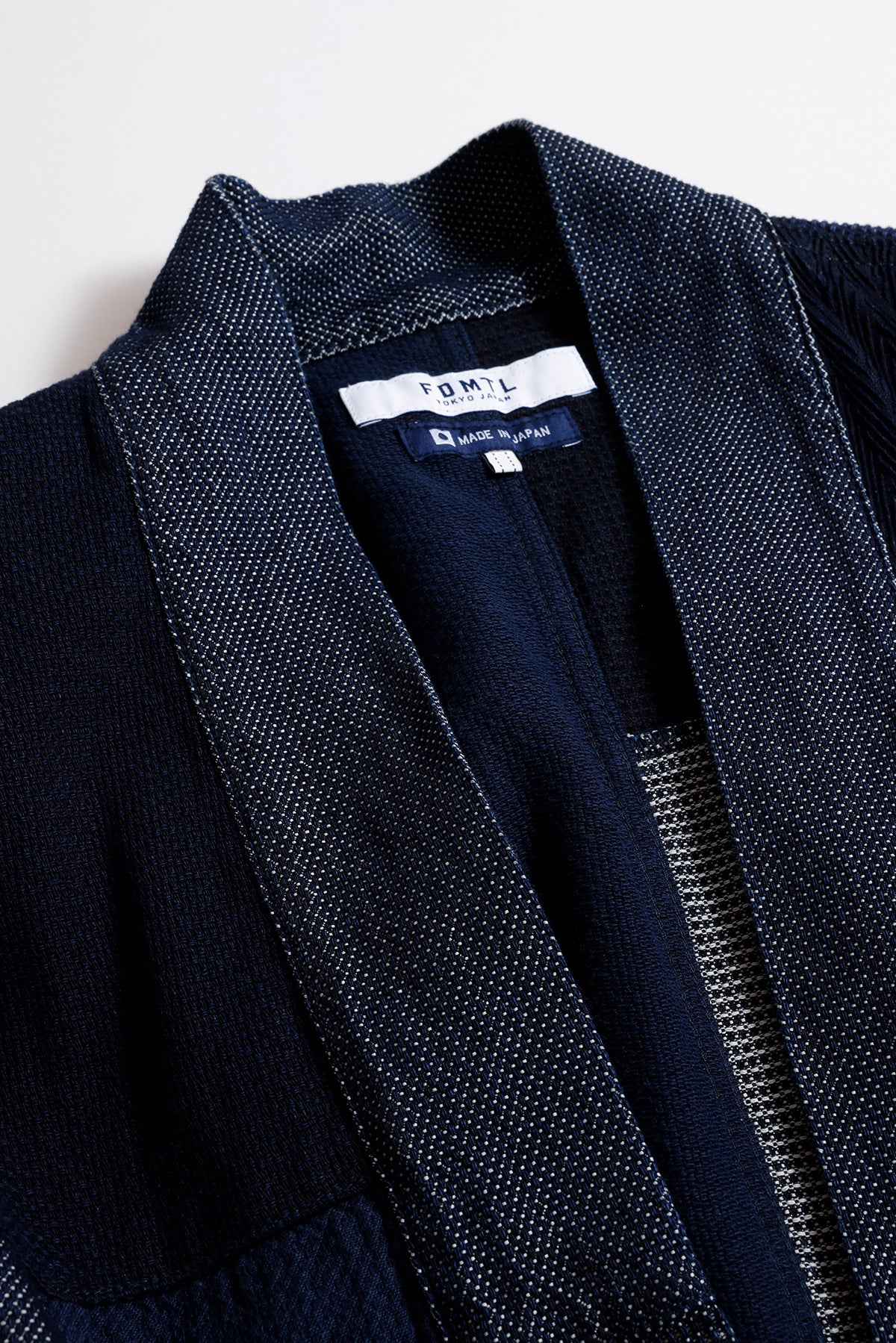 PATCHWORK HAORI JACKET RINSE