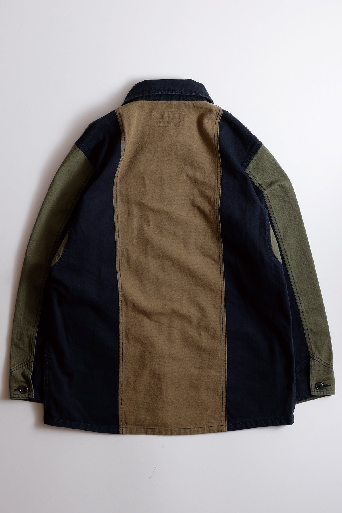 PACHWORK COVERALL JACKET RINSE – FDMTL