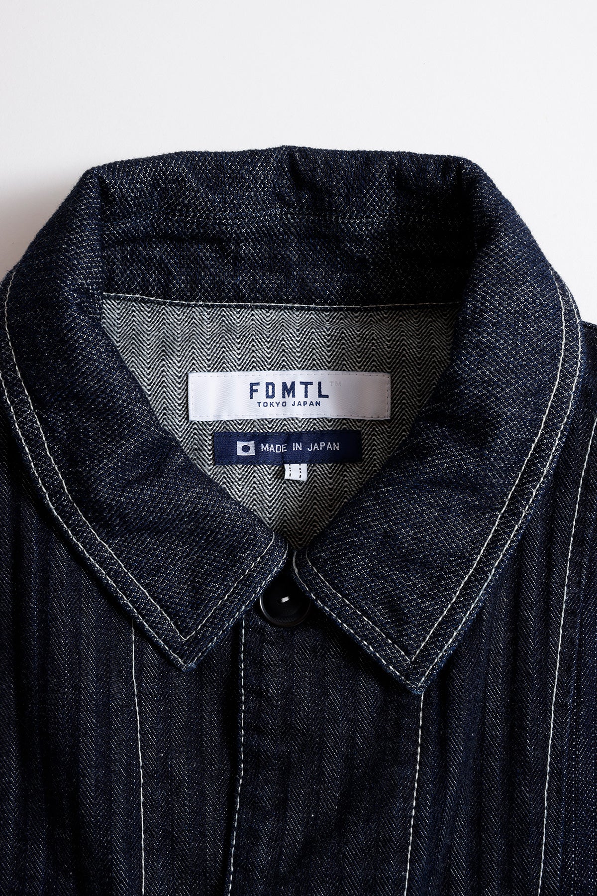 PACHWORK COVERALL JACKET RINSE